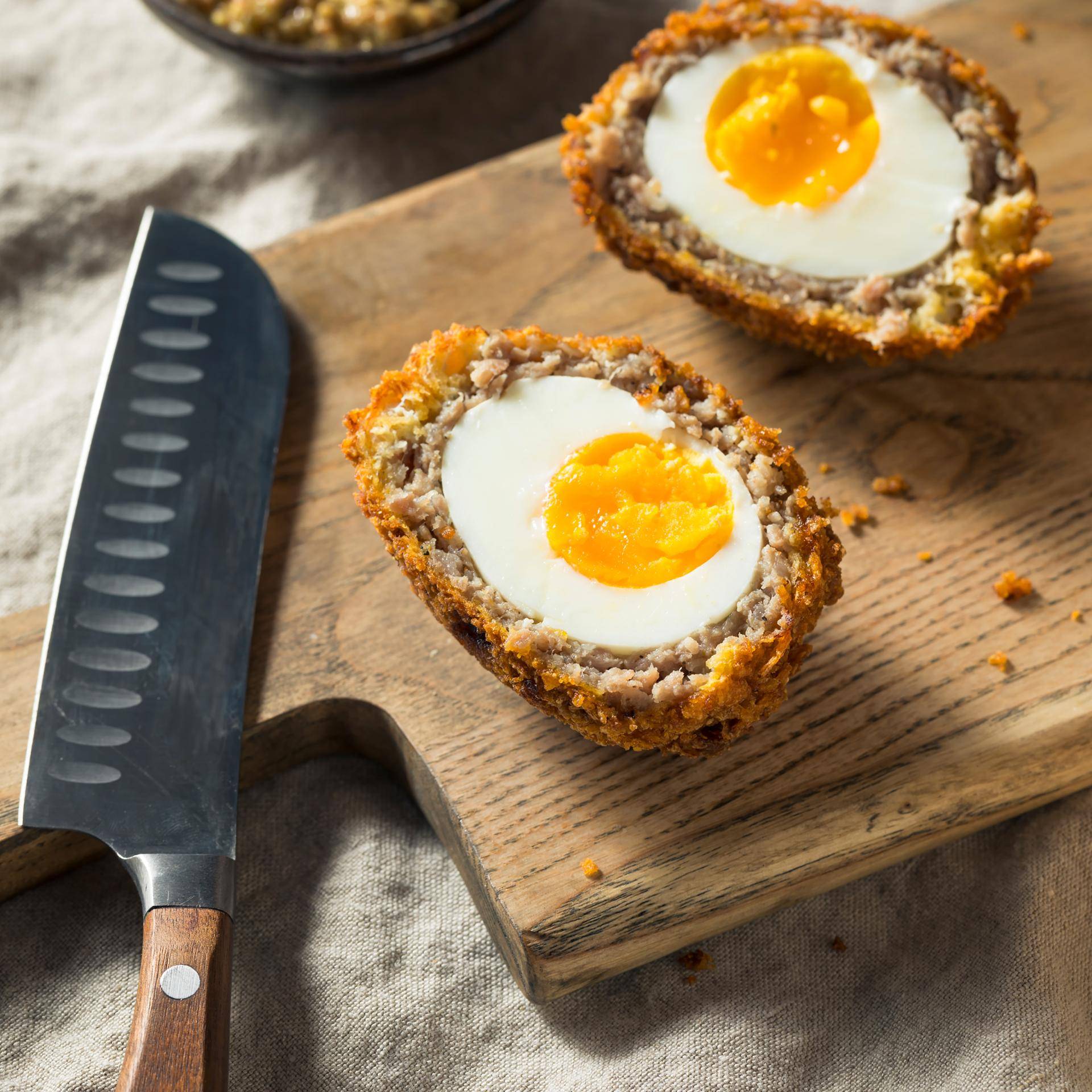 Scotch eggs - Recette Dual EasyFry&Grill | Moulinex