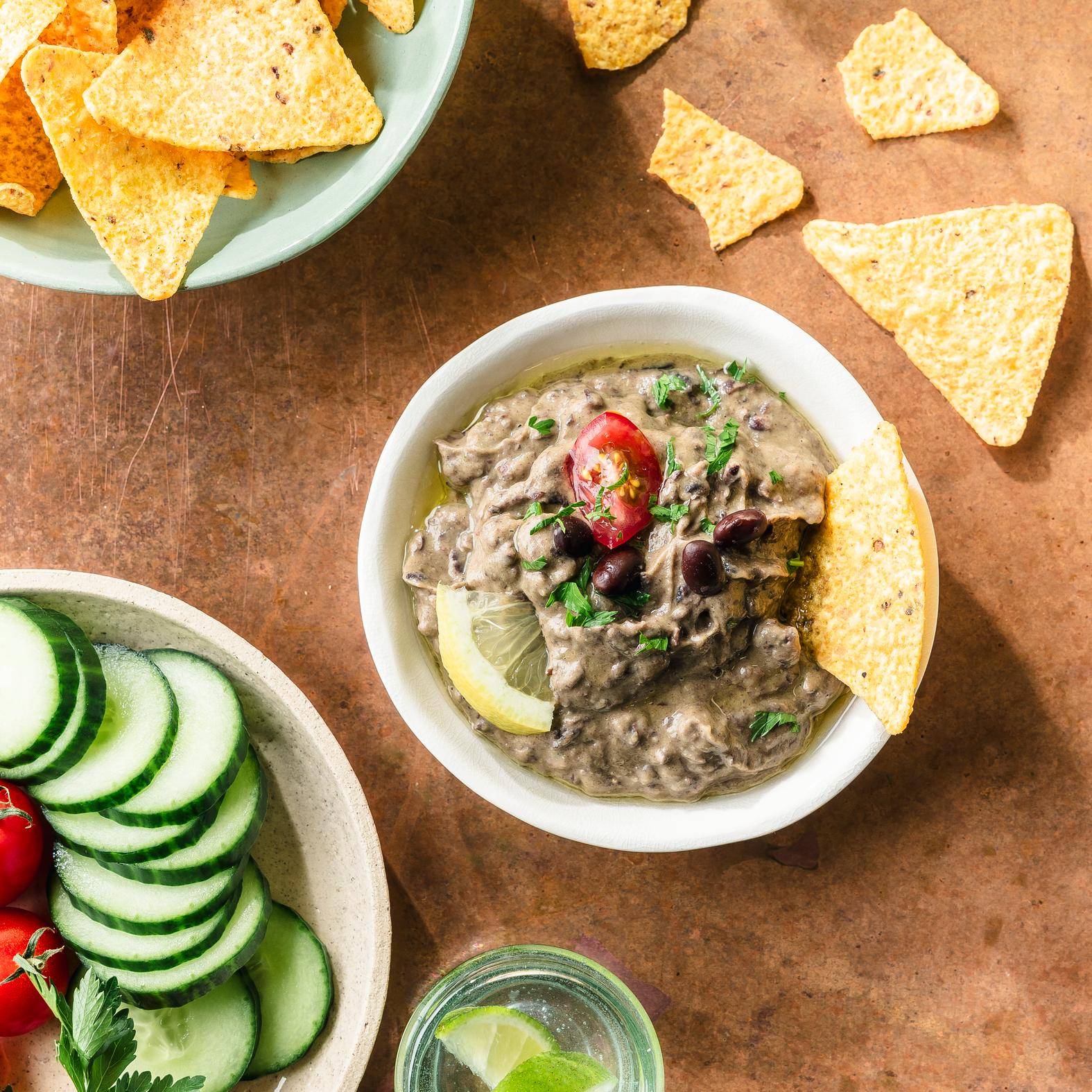 Dip de haricots noirs - Recette Perfectmix Cook | Moulinex