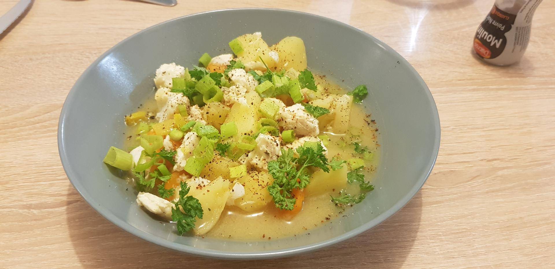 Bouillon de cabillaud aux légumes - Recette Cookeo | Moulinex