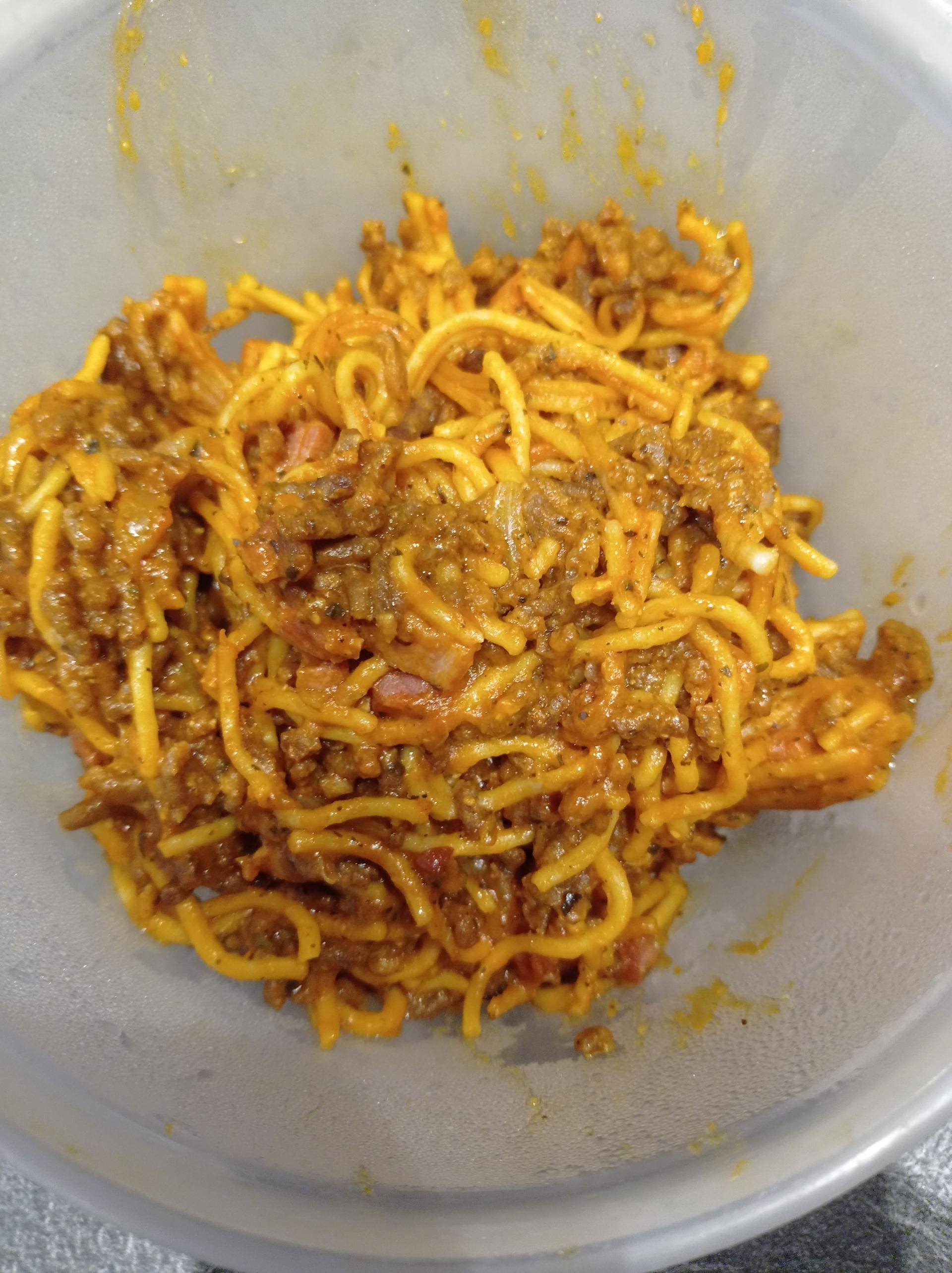 Spaghetti bolognaise aux lardons - Recette Cookeo V3 | Moulinex