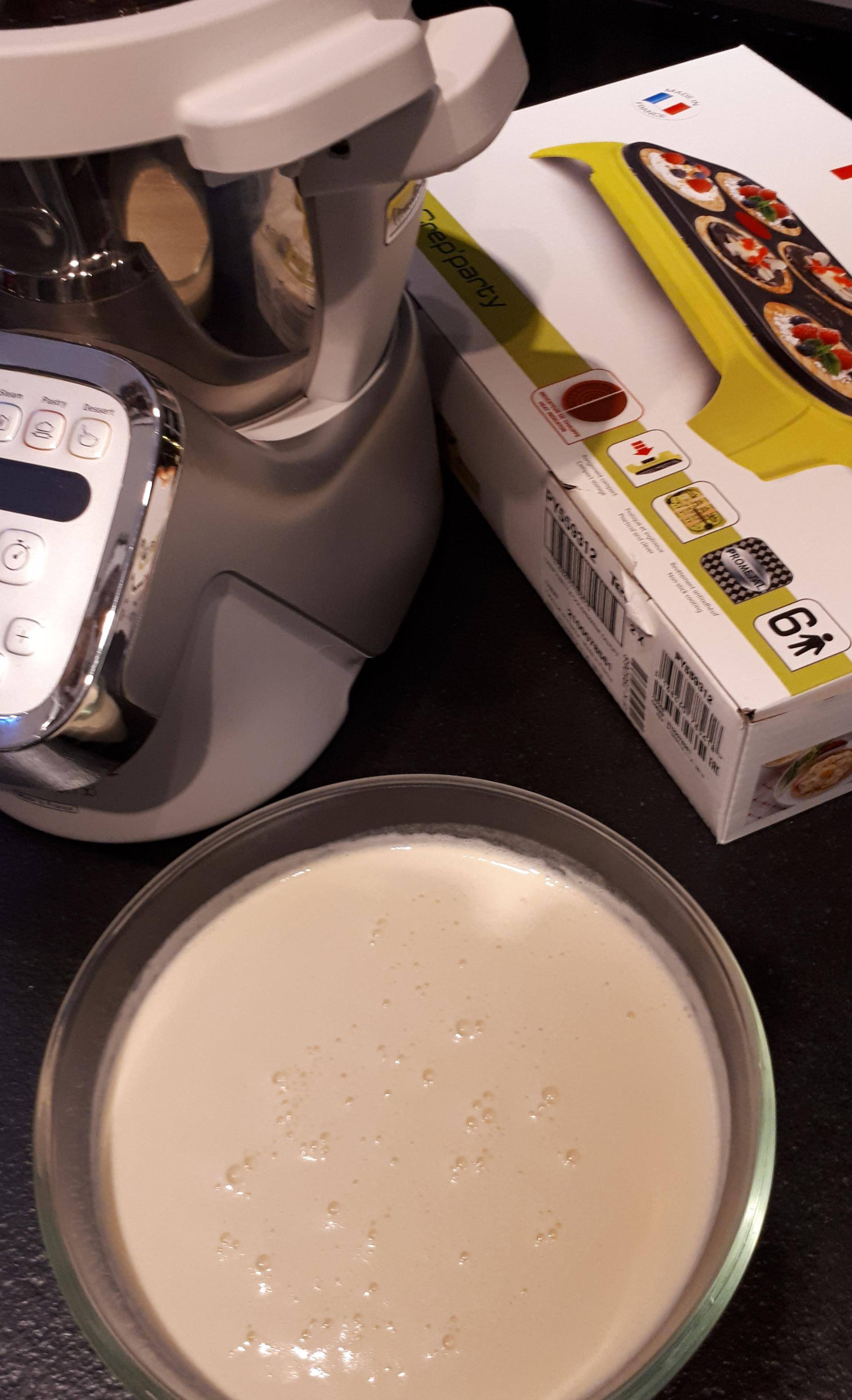 Pâte à crêpes rapide (moins de 5 minutes) - Recette Companion XL | Moulinex