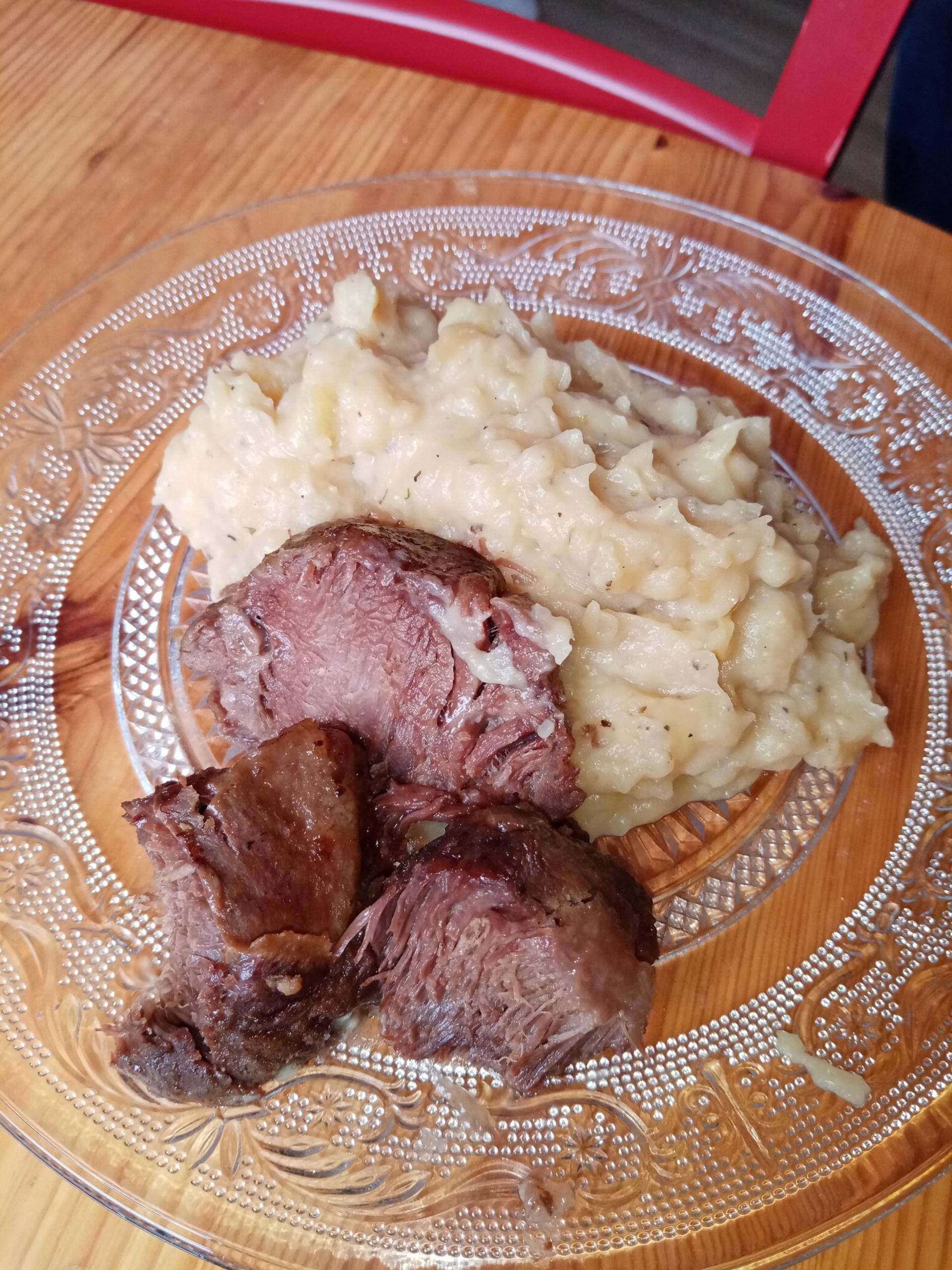 Paleron avec sa purée au miel - Recette Cookeo | Moulinex