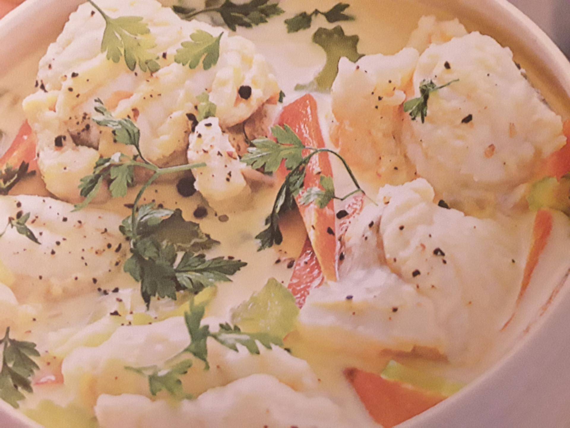 Waterzooï de lotte - Recette Companion Connect | Moulinex