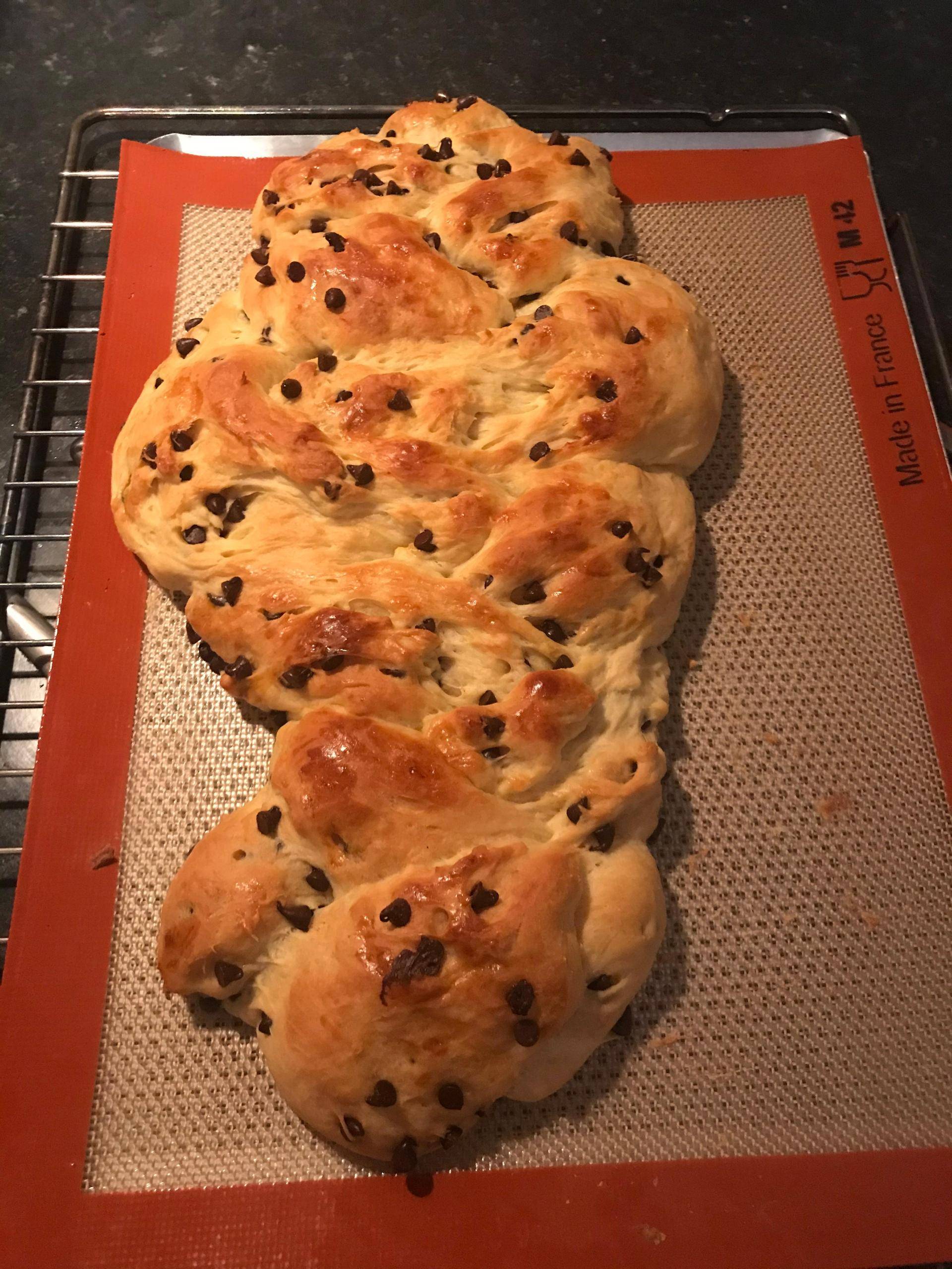 Brioche filante aux pépites de chocolat - Recette Companion Connect XL | Moulinex