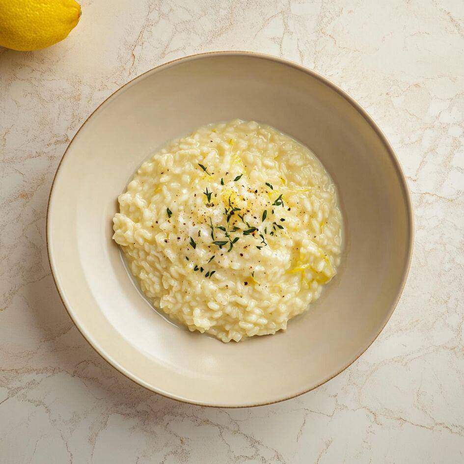 Risotto au citron et mascarpone crémeux - Recette Cookeo Infinity Autostir | Moulinex