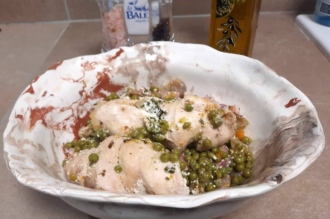BLANC DE POULET FARCI A LA RICOTTA - Recette Cookeo | Moulinex