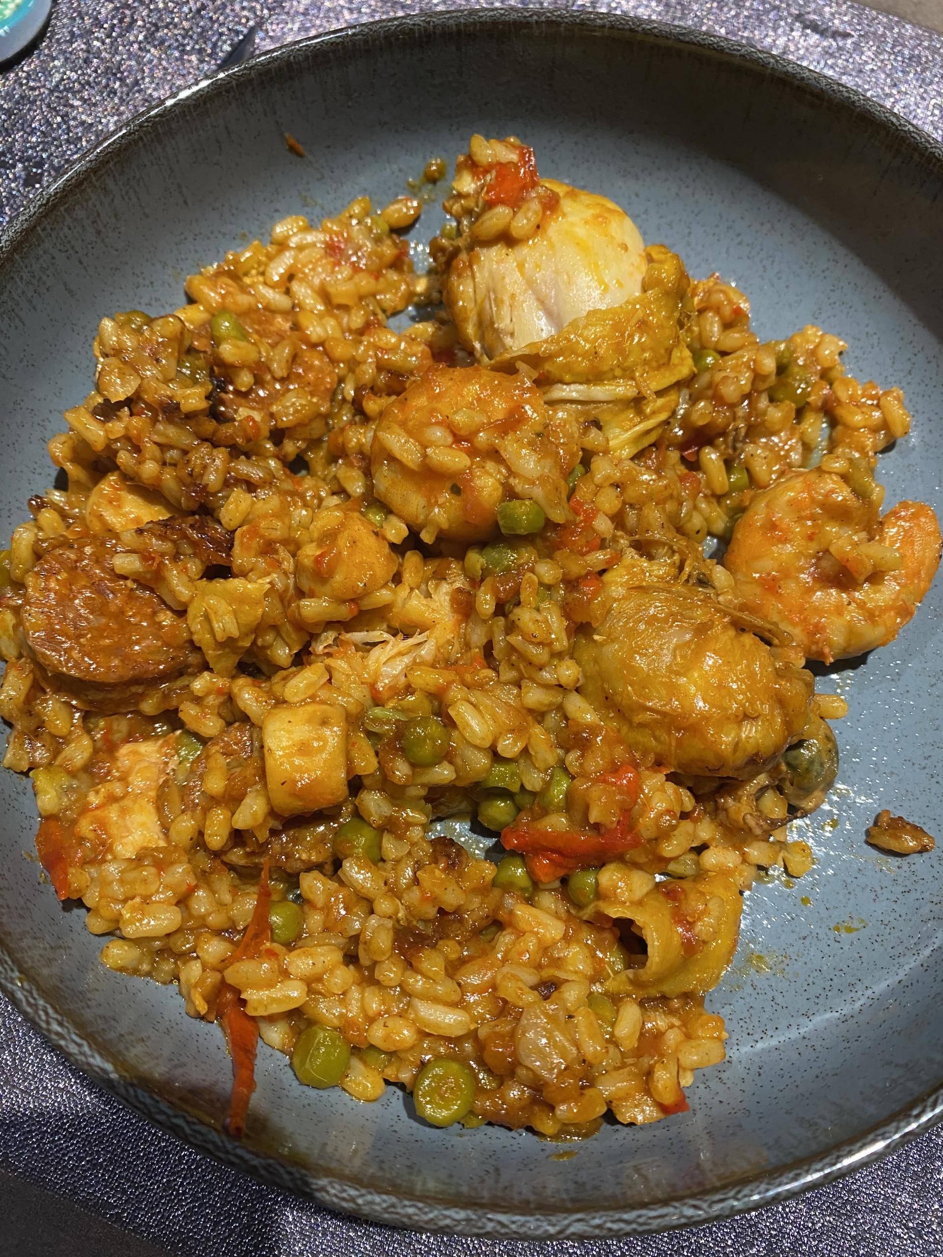 Paella à ma facon - Recette Cookeo V3 | Moulinex