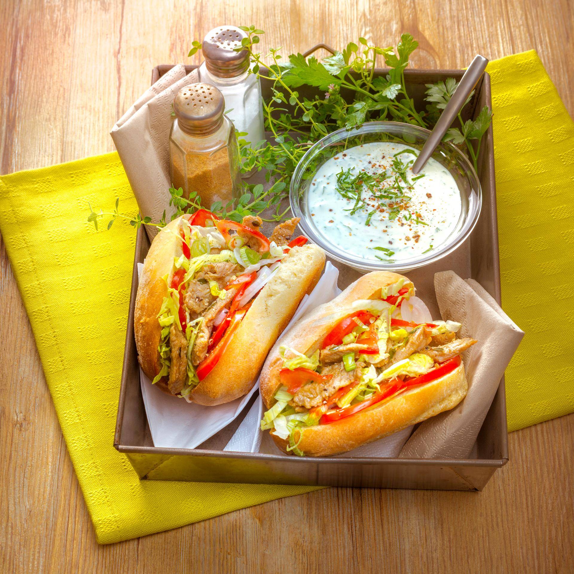 Kebab maison - Recette Companion Connect | Moulinex