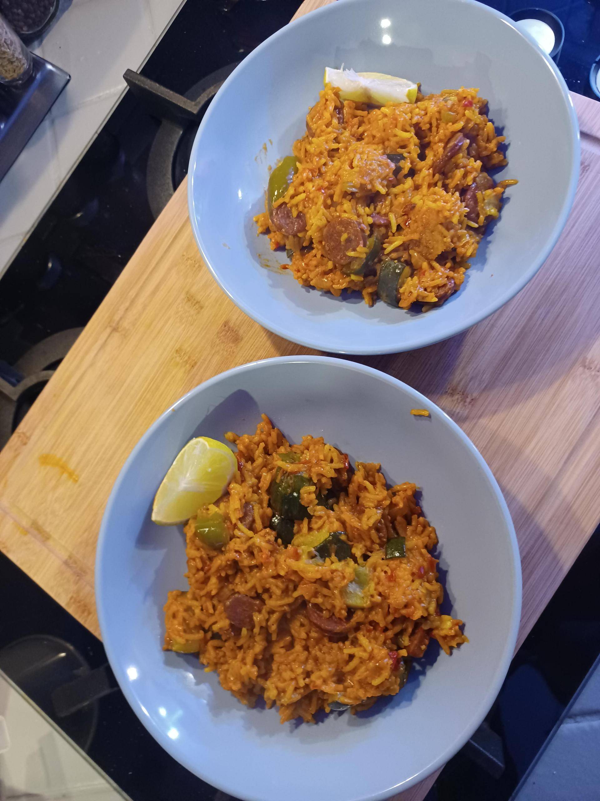Riz au chorizo façon paella - Recette Companion Connect XL | Moulinex