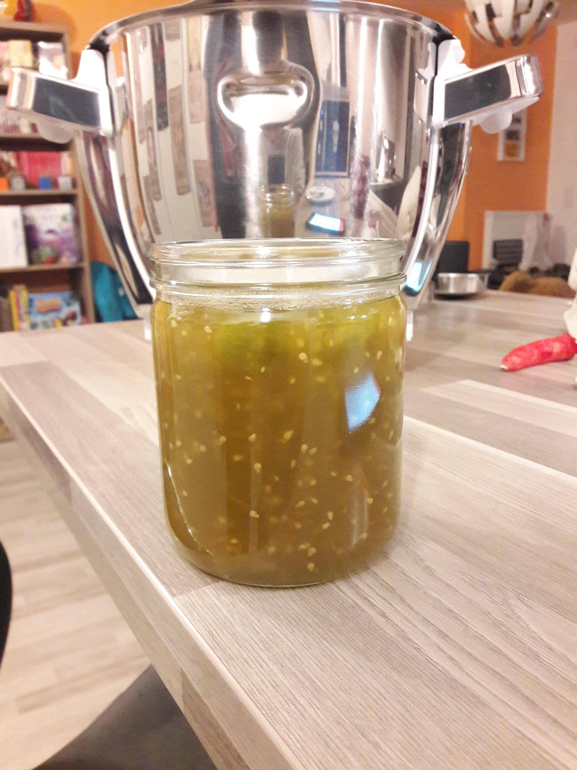 Confiture de tomates vertes - Recette Companion Connect XL | Moulinex