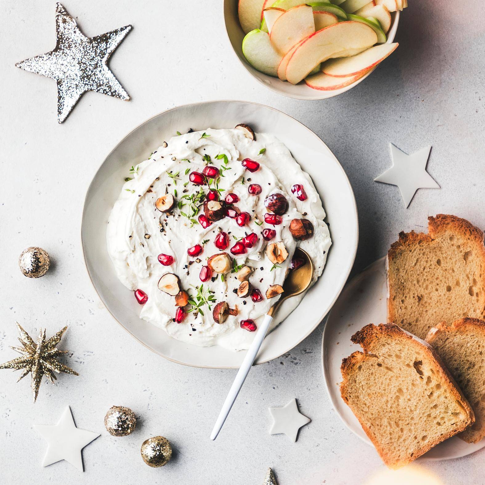 Dips de feta pour Noël - Recette Companion | Moulinex