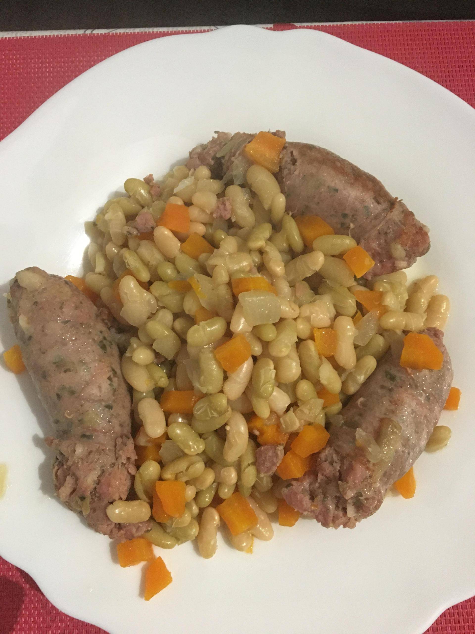 Flageolets saucisses - Recette Cookeo | Moulinex