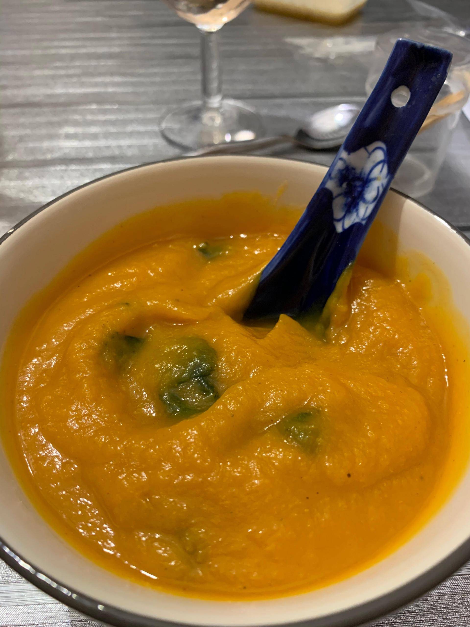 Soupe Butternut Patate Douce Cumin - Recette Cookeo | Moulinex