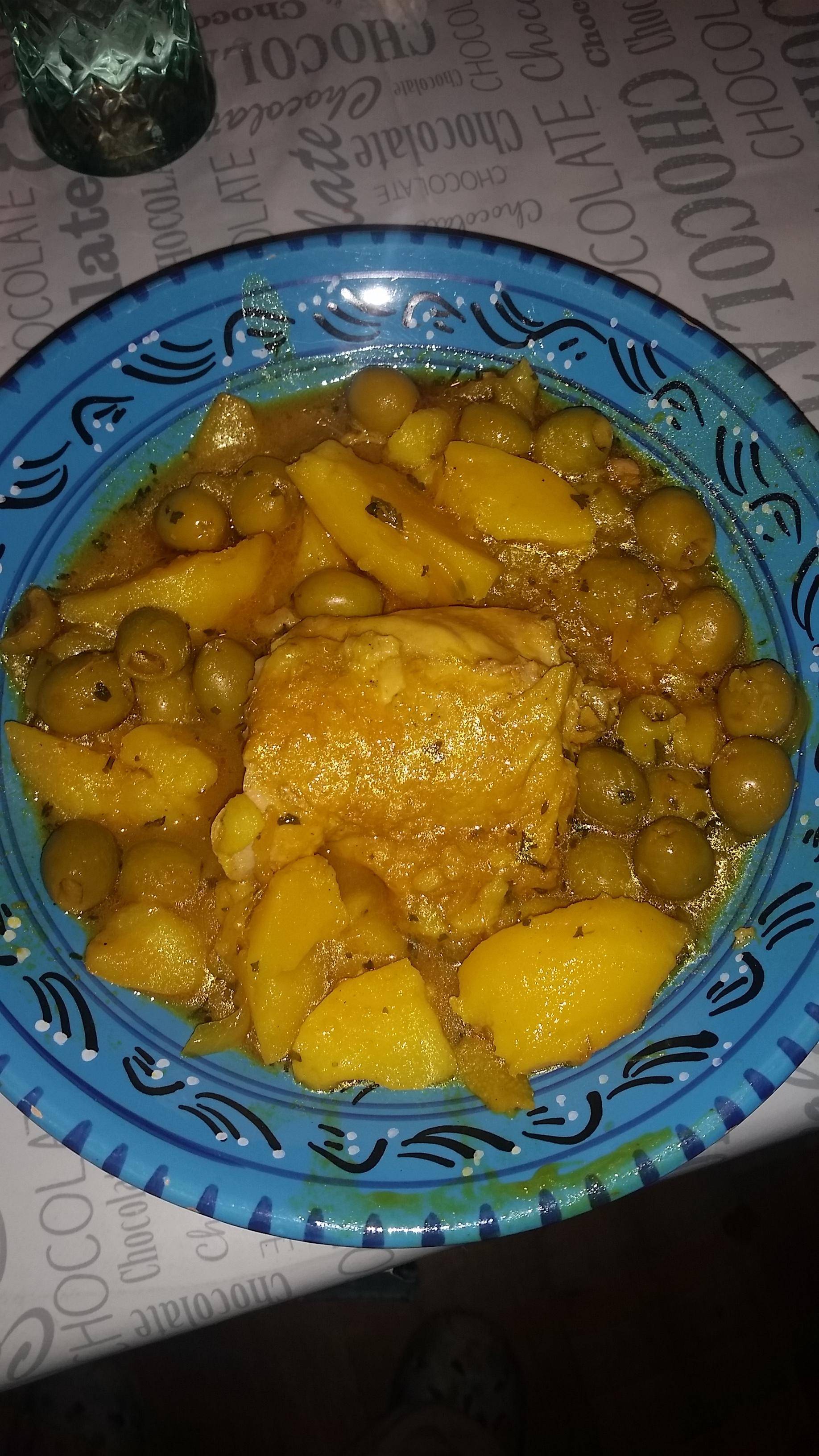 Poulet Pomme de terre olive façon tajine - Recette Cookeo | Moulinex