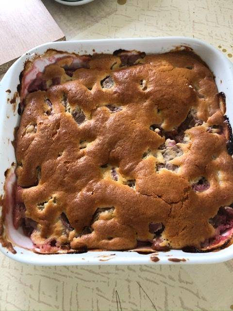 Cobbler à la Rhubarbe - Recette Companion Connect XL | Moulinex