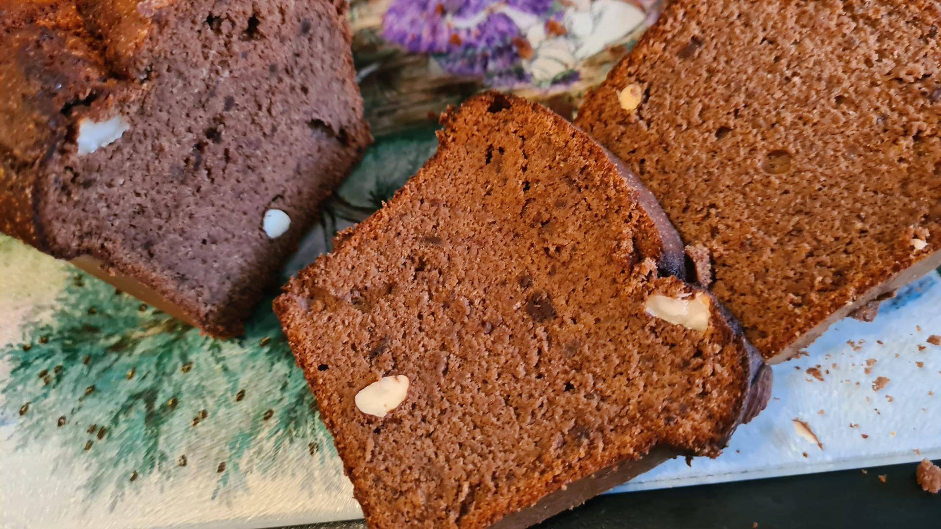 Cake chocolat noir, farines de pois chiches et de coco (sans gluten, ig bas) - Recette Companion Connect XL | Moulinex