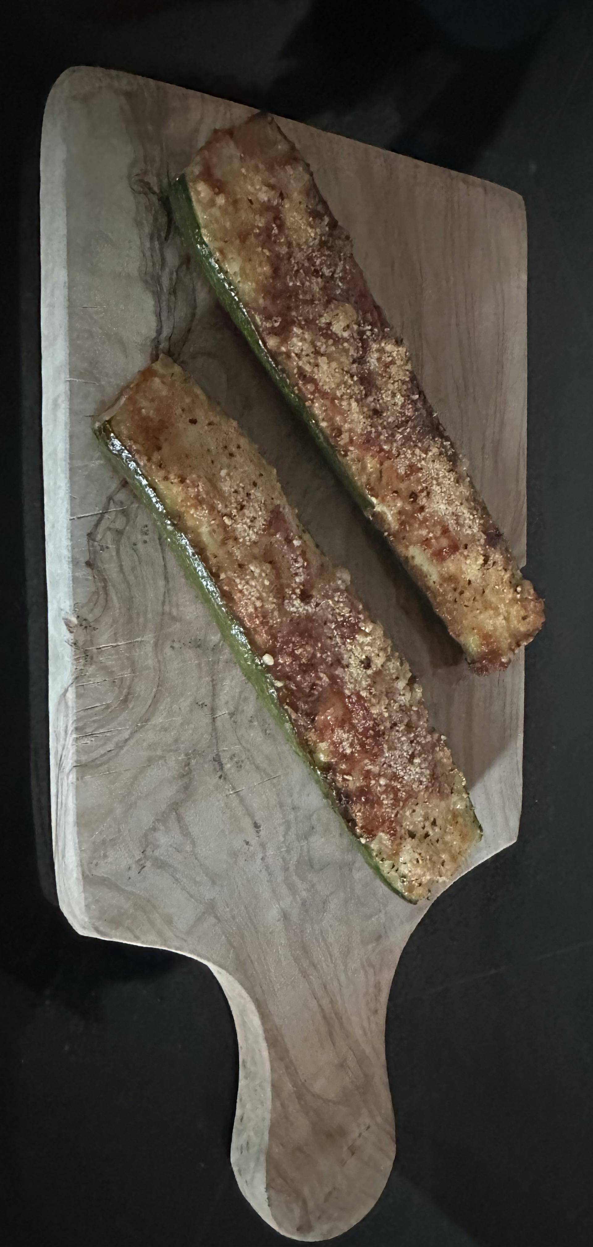 Courgettes gratinées au parmesan - Recette Easy Fry Max | Moulinex
