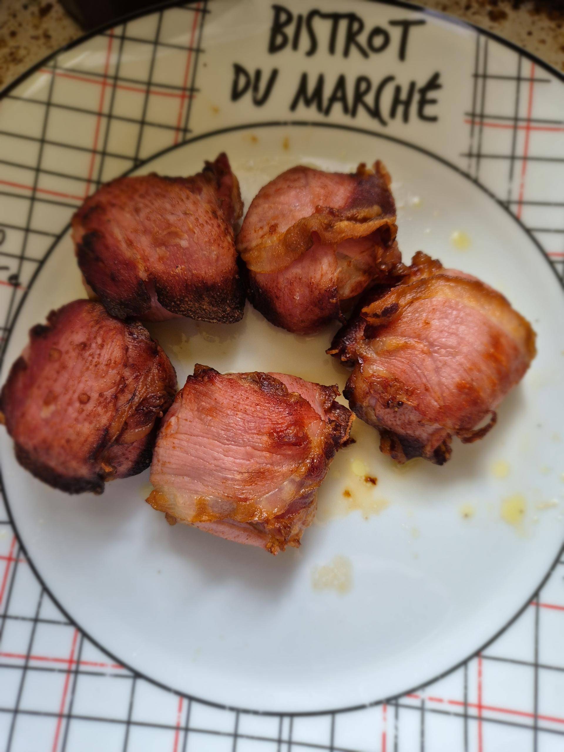Champignons au bacon farcis - Recette Easy Fry Mega | Moulinex