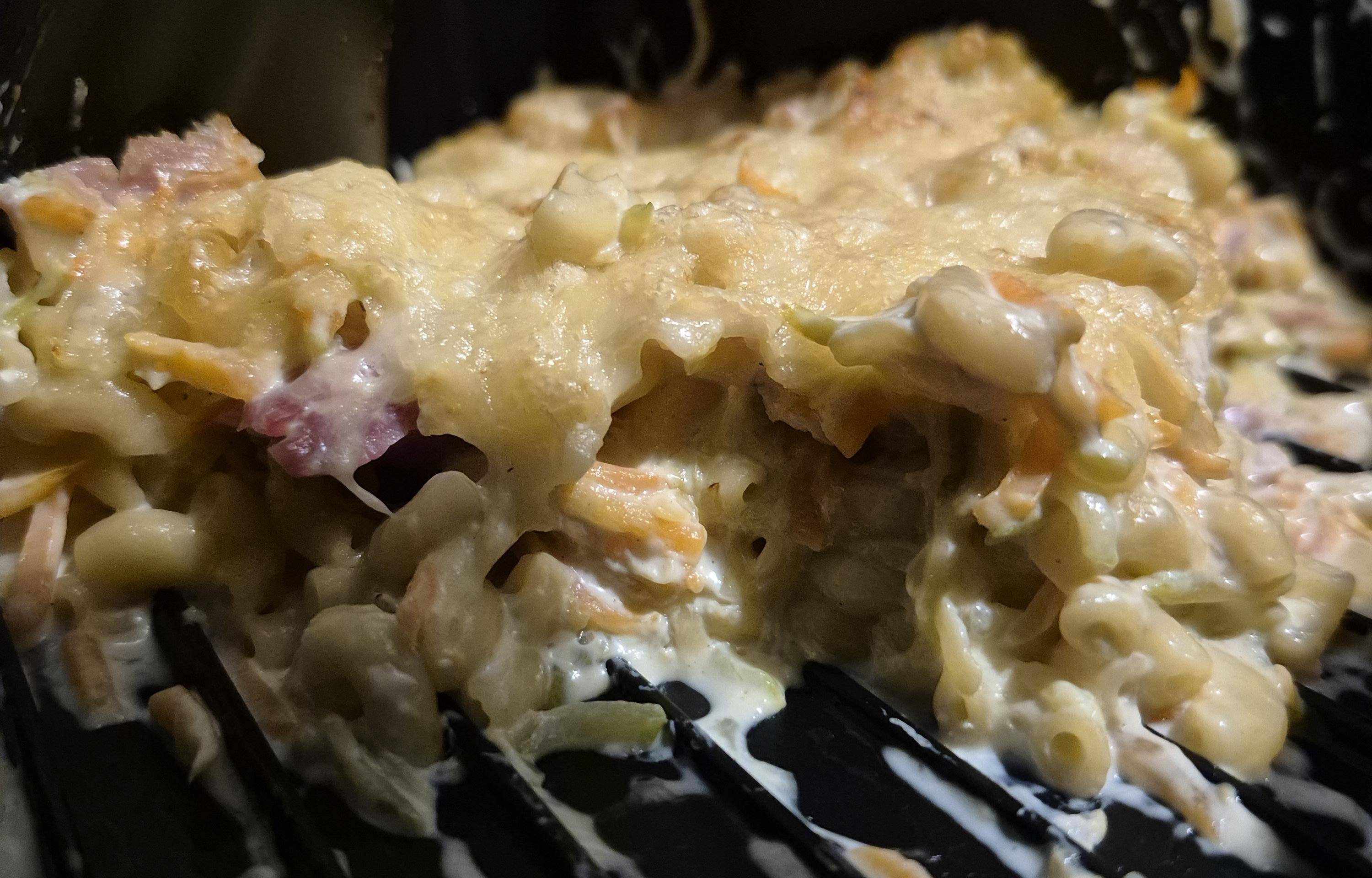 Gratin coquillettes jambon - Recette Cookeo | Moulinex