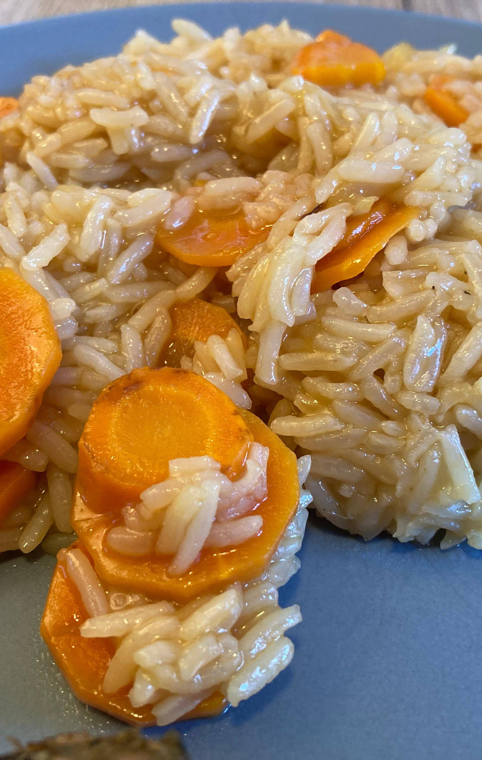 Riz aux carottes façon risotto - Recette Cookeo | Moulinex