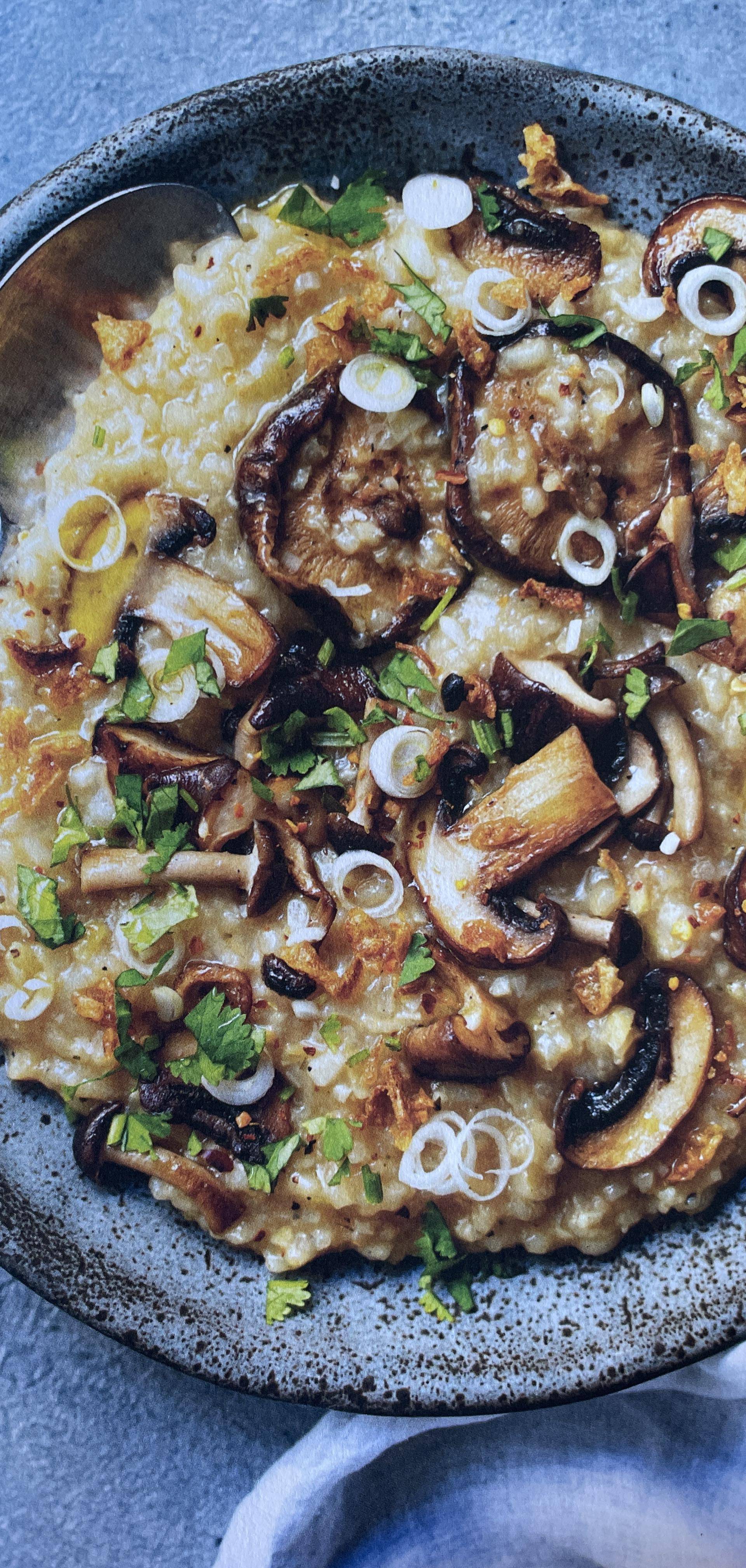 Congee aux champignons - Recette Cookeo Infinity Autostir | Moulinex