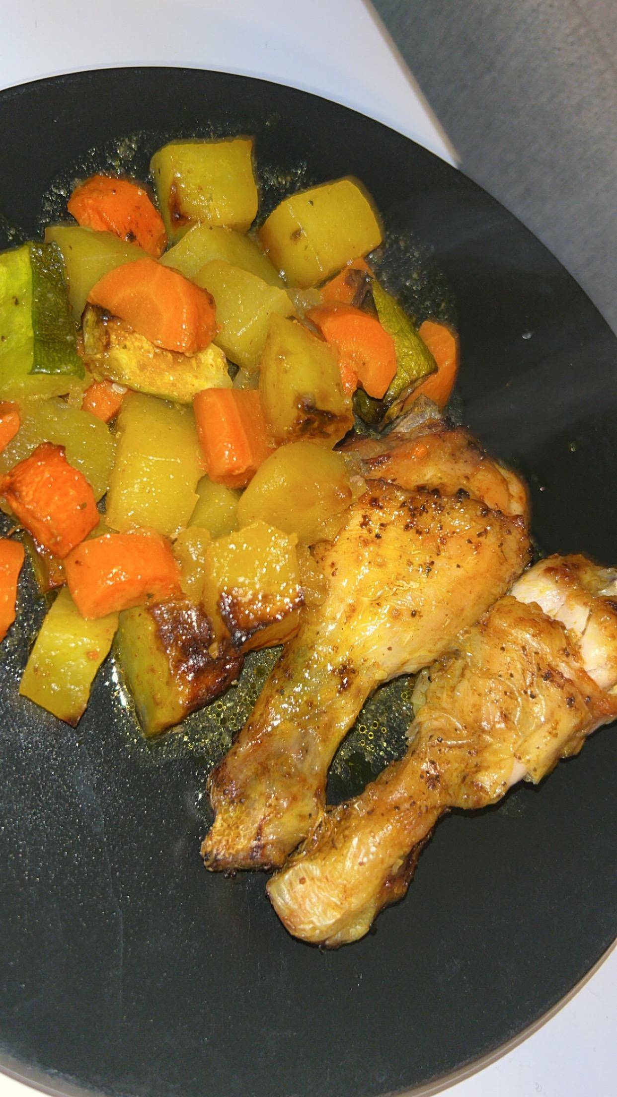 Pilon de poulet & légumes - Recette Cookeo V3 | Moulinex