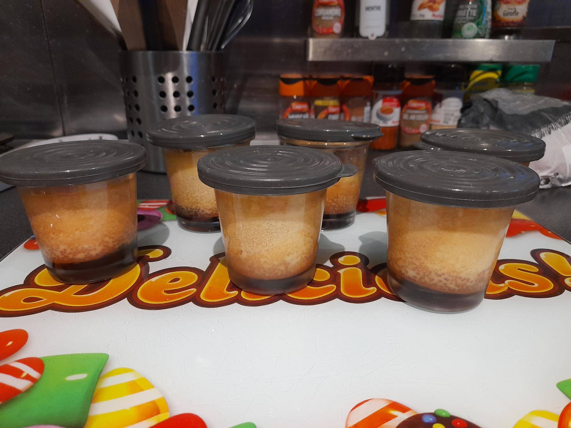 Verrines flan à la noix de coco - Recette Cookeo V3 | Moulinex