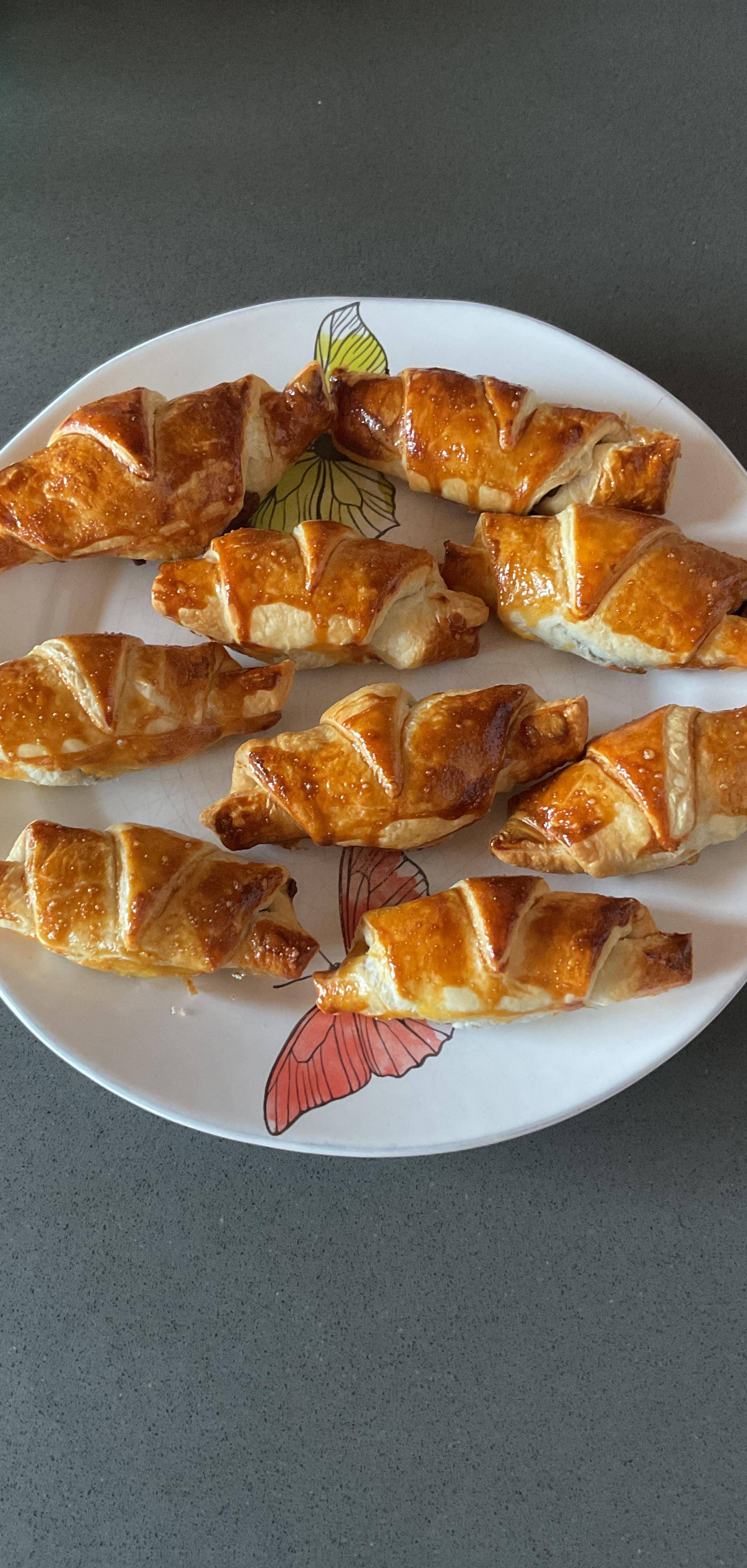 Croissant au chocolat ( ou Nutella ) - Recette Easy Fry Mega | Moulinex