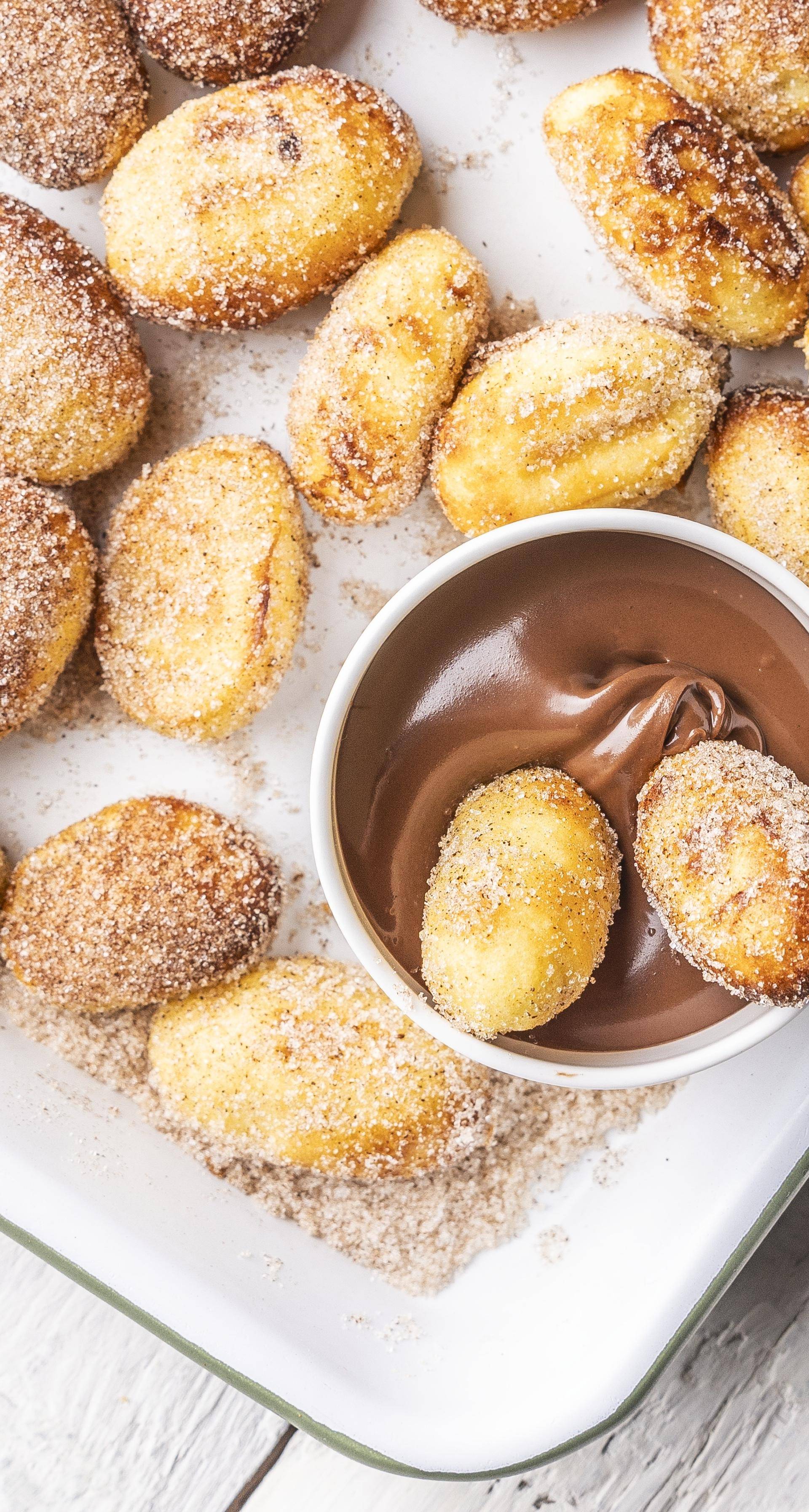 Gnocchi façon churros et leur sauce au chocolat - Recette Crisp&Go 3P | Moulinex