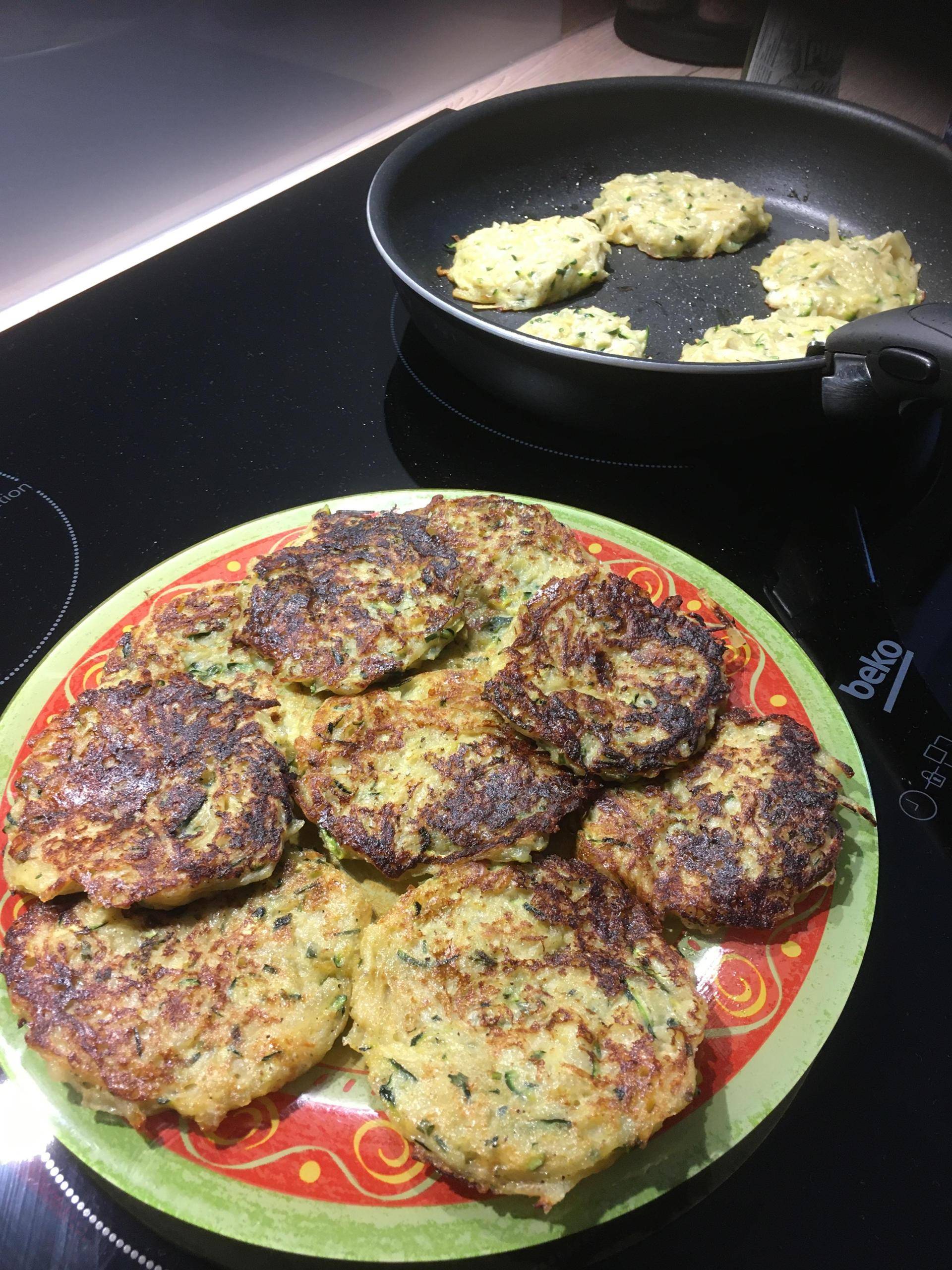 Galette pomme de terre courgette - Recette Companion Connect | Moulinex