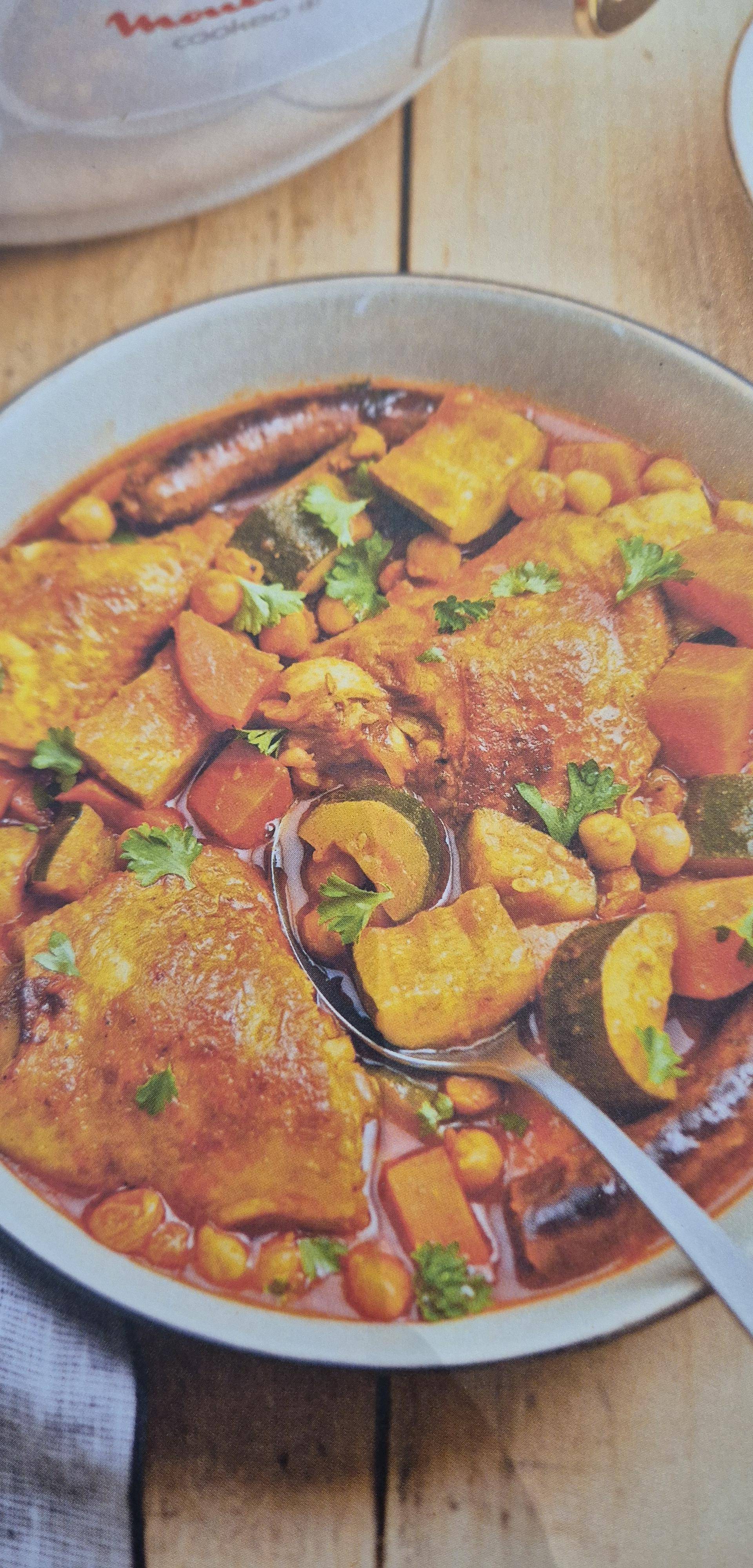 Couscous de poulet et légumes - Recette Cookeo V3 | Moulinex