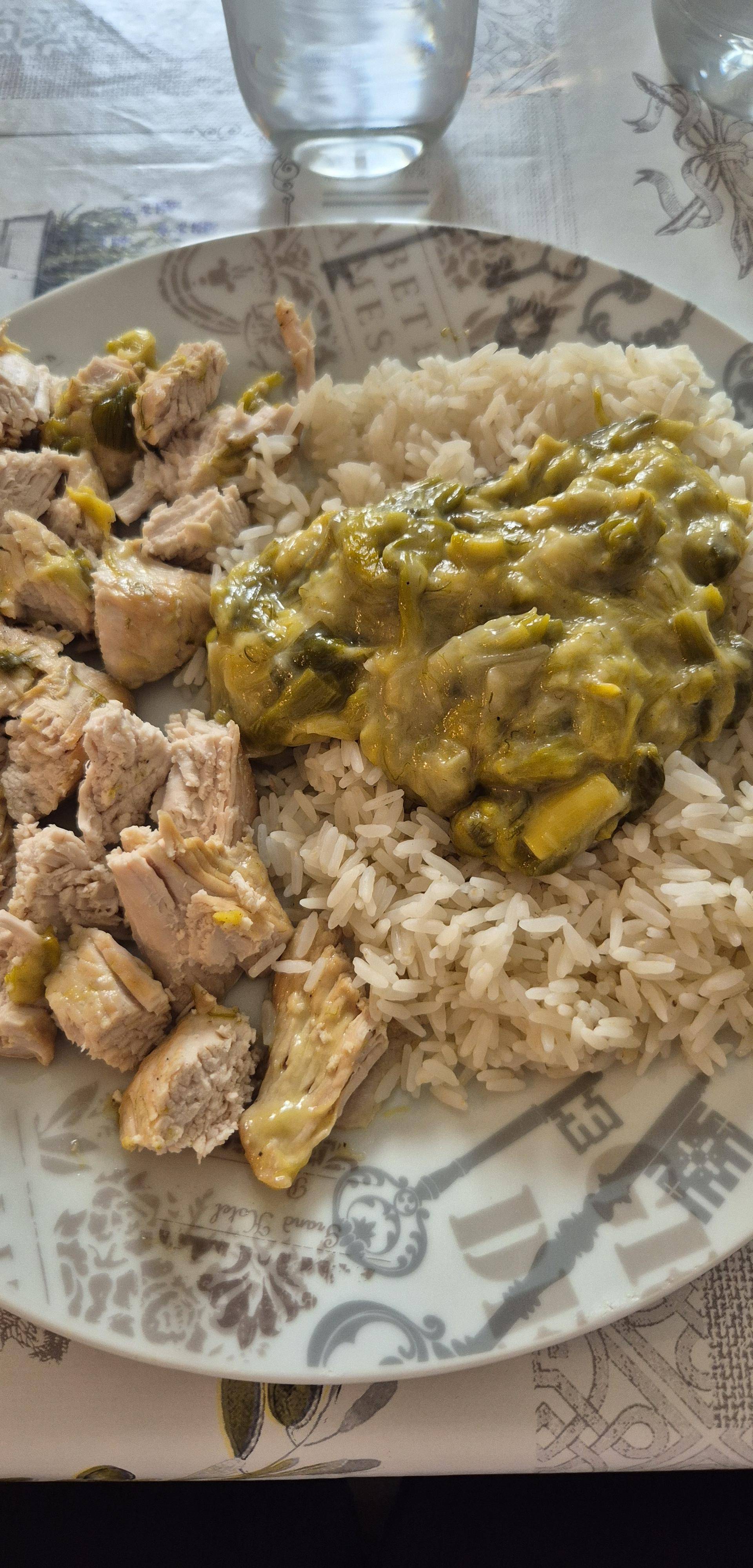 Poulet, crème de poireau - Recette Cookeo V3 | Moulinex