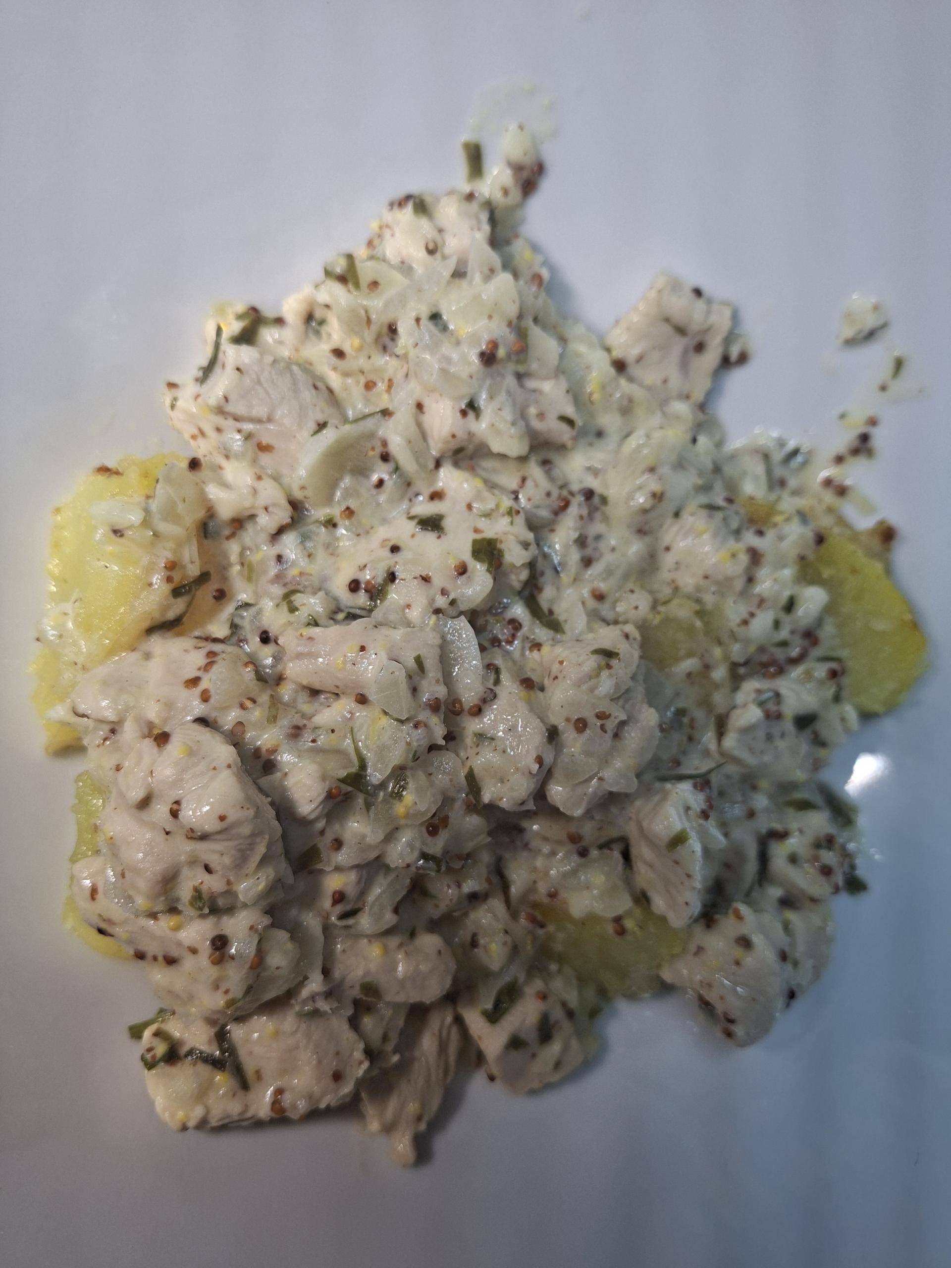 Sauté de dinde à la moutarde ancienne - Recette Companion Connect | Moulinex