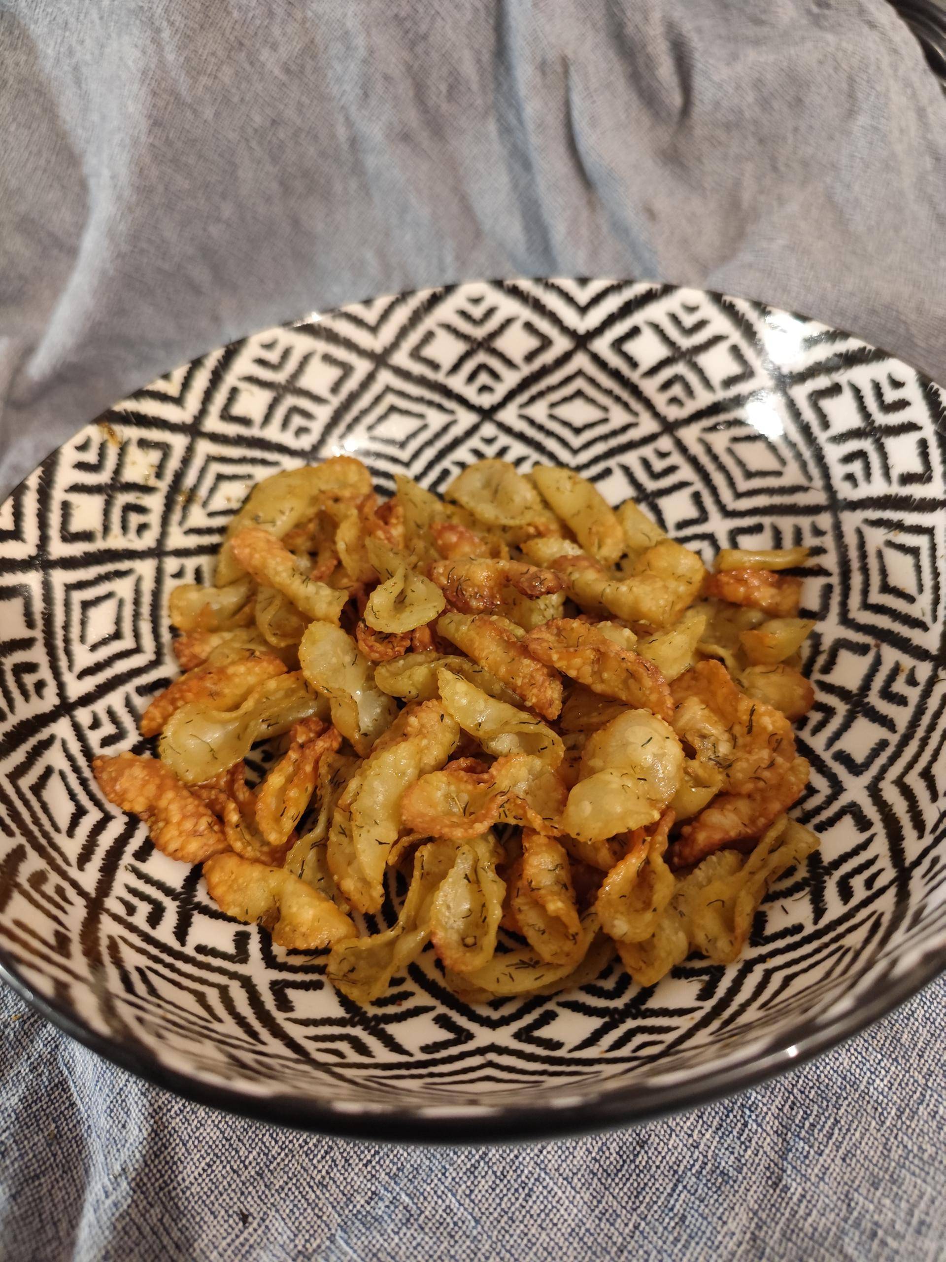 Chips de pâte - Recette EASY FRY GRILL & STEAM 3 in 1 | Moulinex