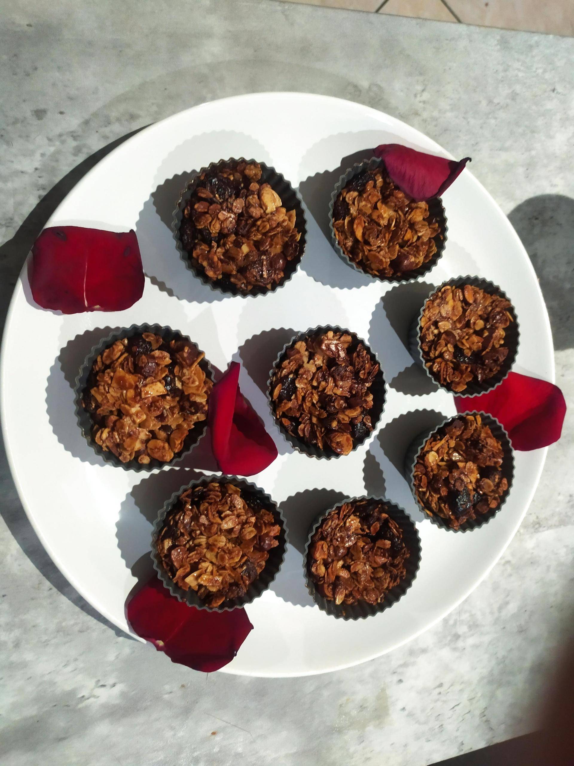 Ronde de céréales, cramberries et chocolat au lait. - Recette DUAL EASY FRY XXL | Moulinex