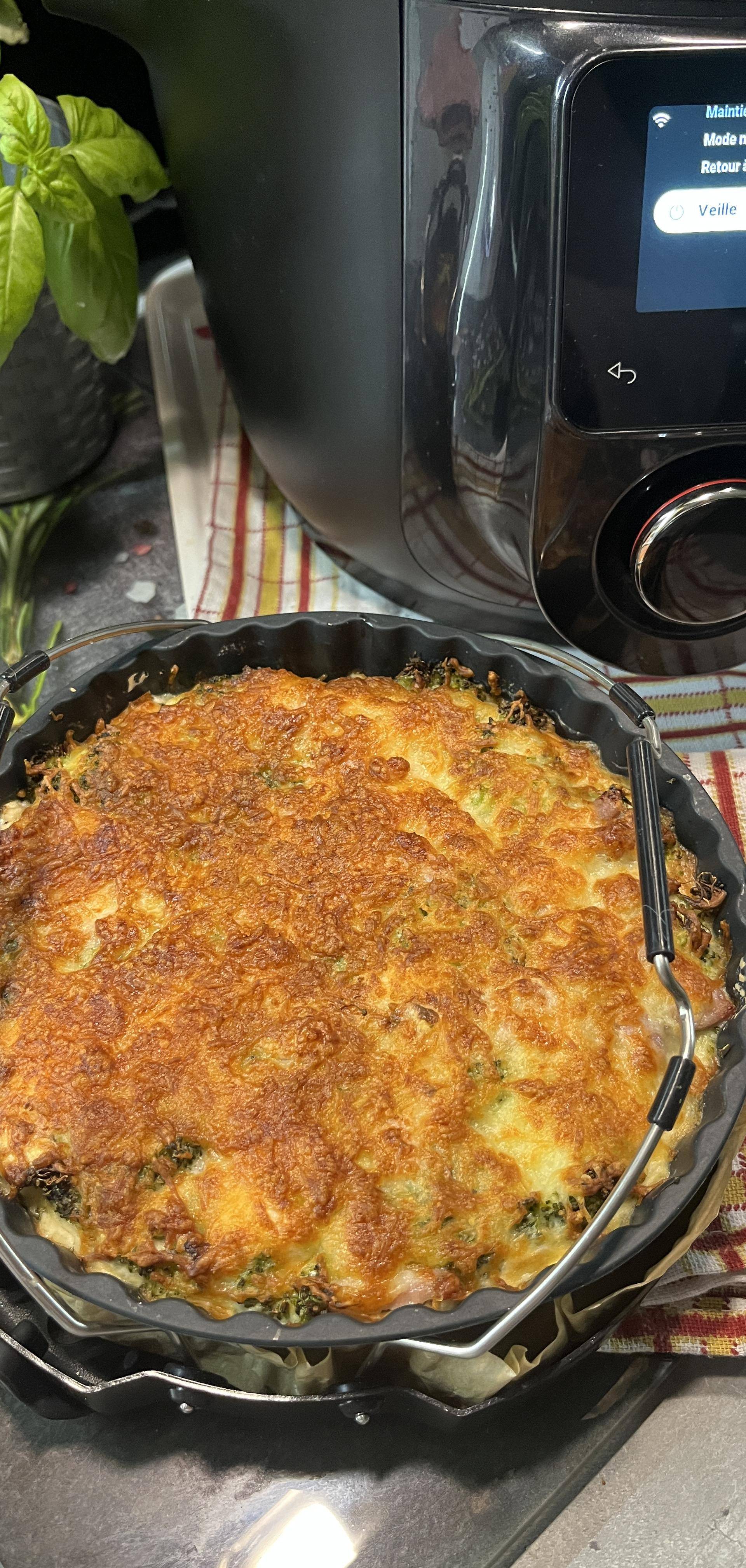 Gratin de courgettes au curry et mozzarella - Recette Cookeo | Moulinex