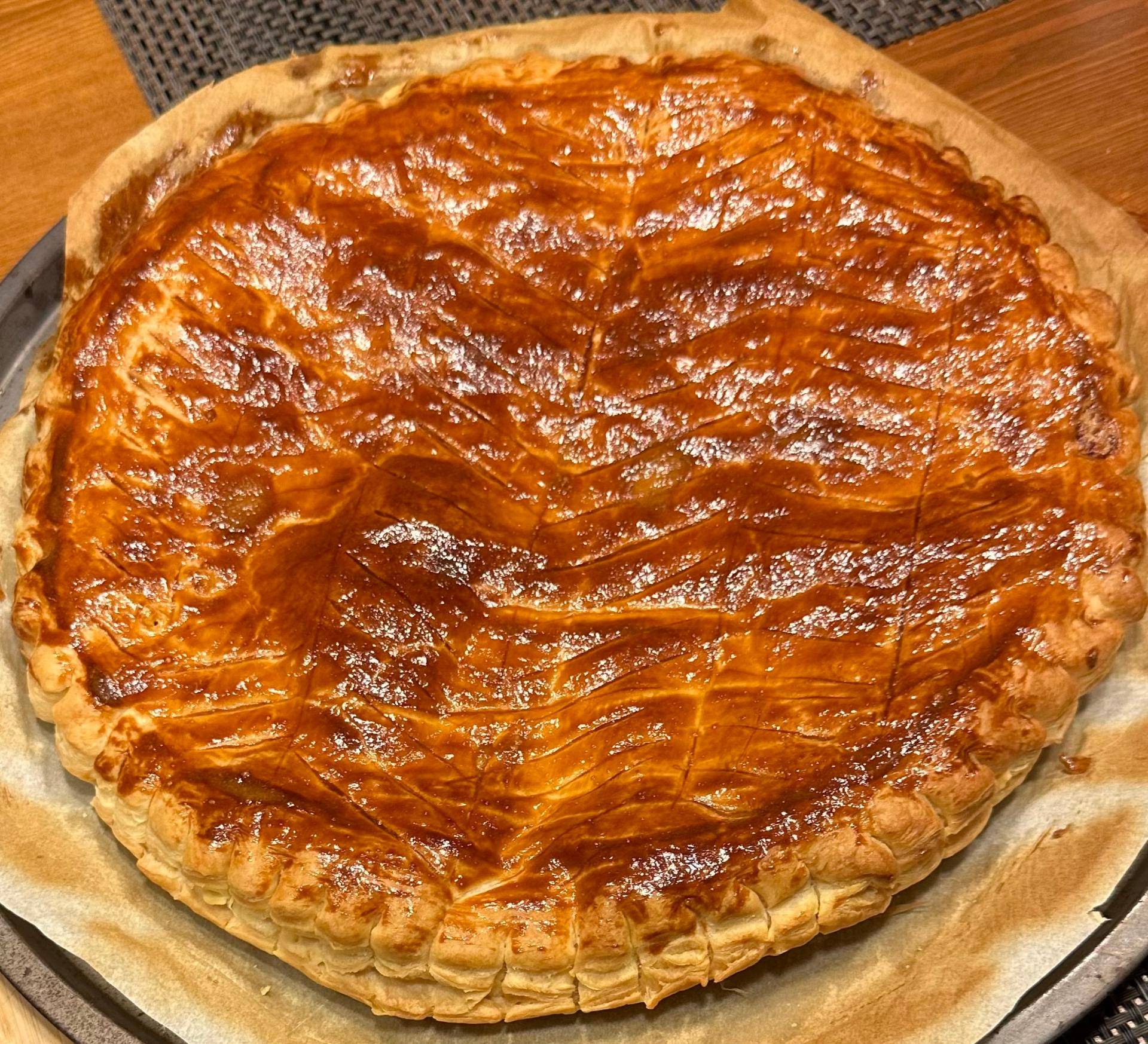 Galette crème pâtissière amandes - Recette Companion | Moulinex