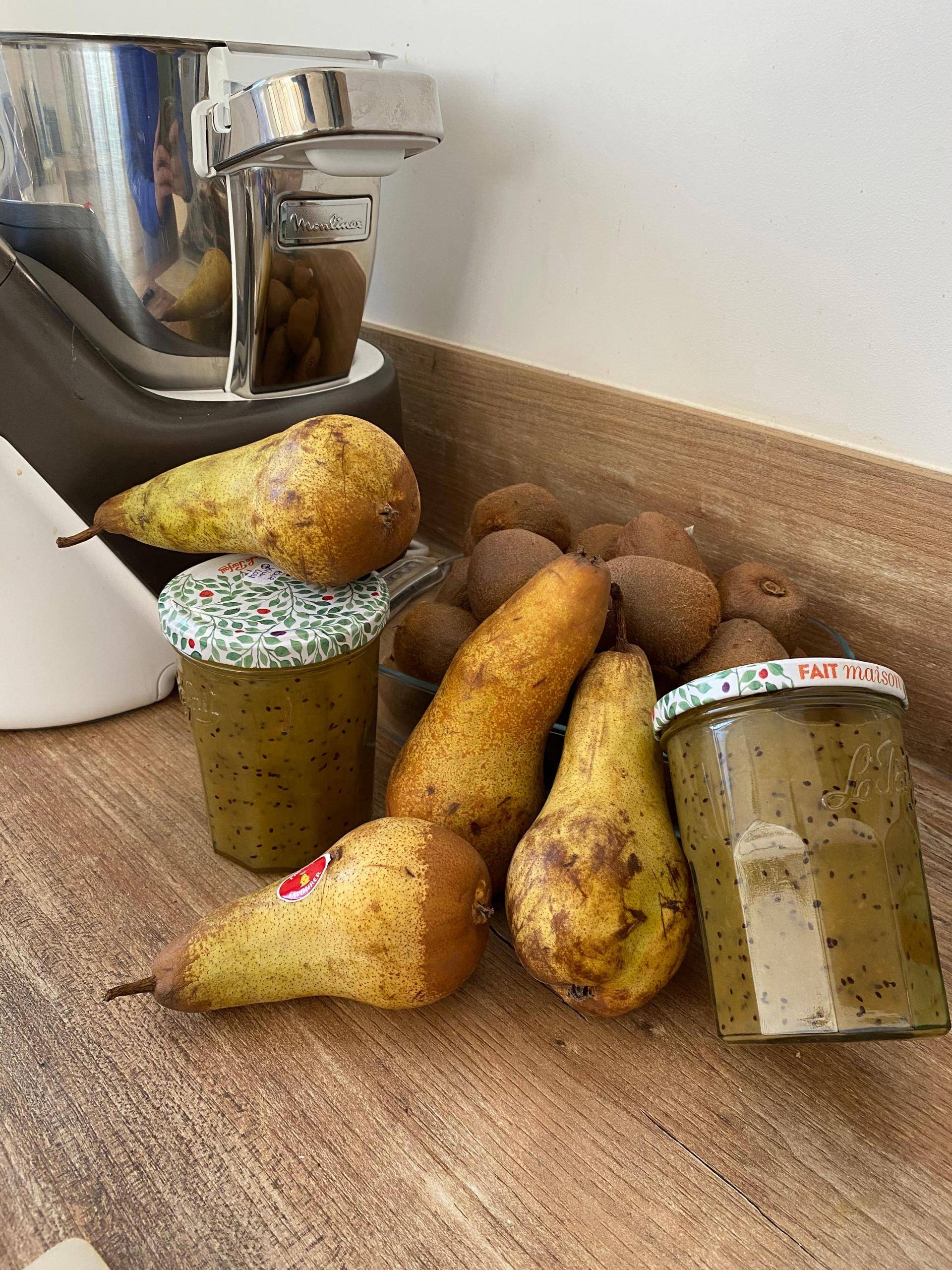 Confiture kiwi poire - Recette Companion Connect XL | Moulinex