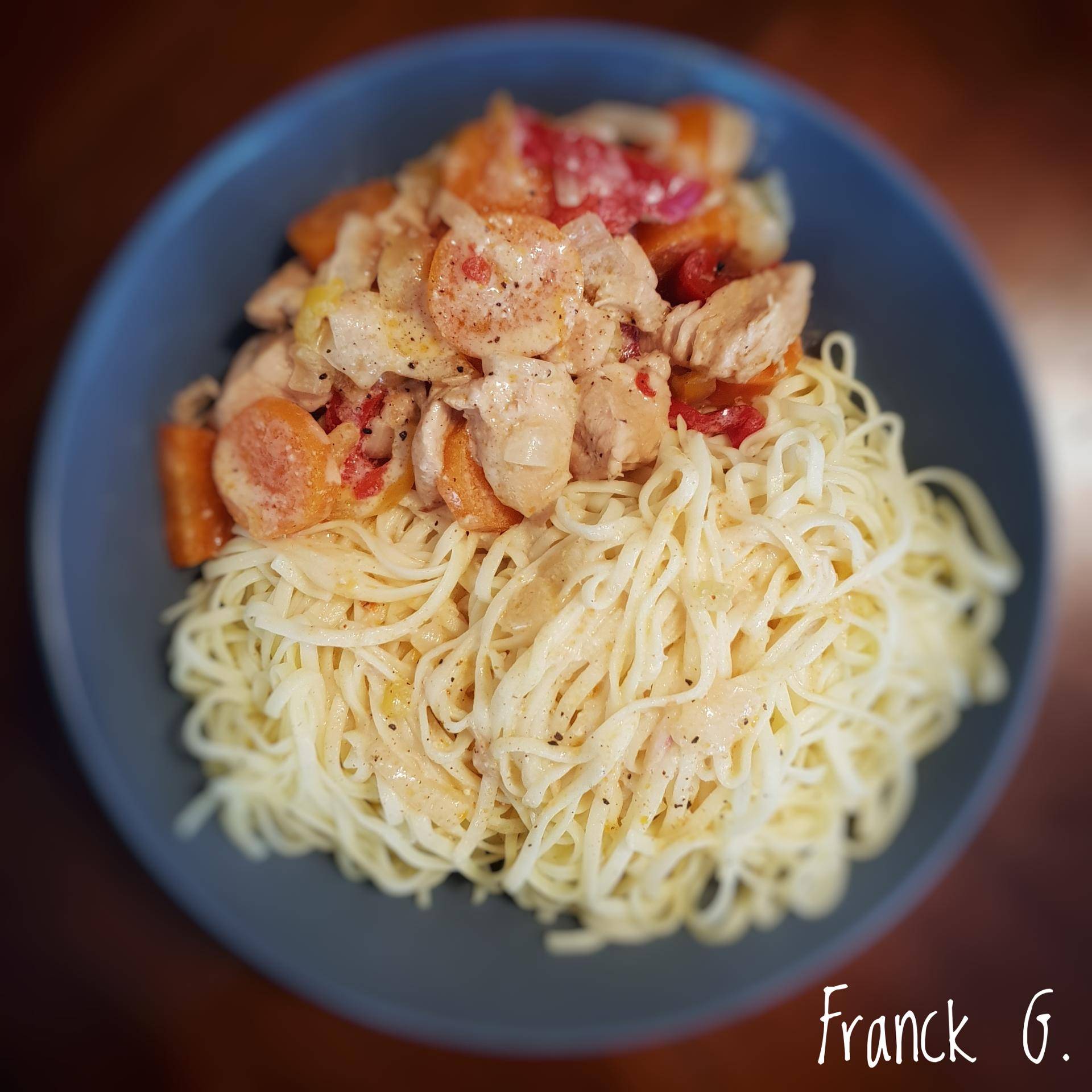 Volaille au miel pimenté, sauce crème - Recette Cookeo | Moulinex
