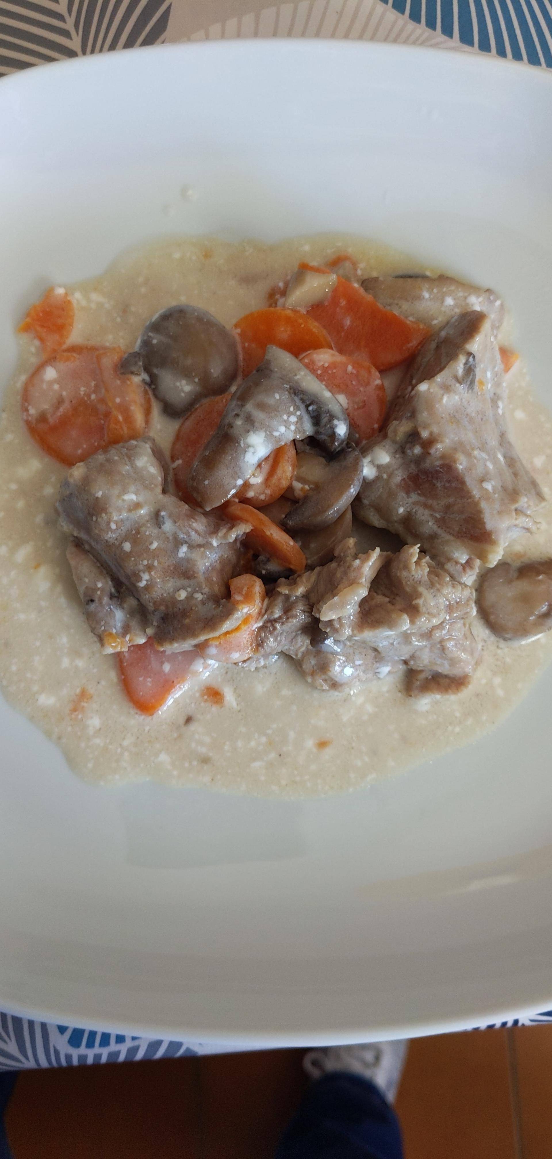 Blanquette de veau - Recette Companion Connect XL | Moulinex