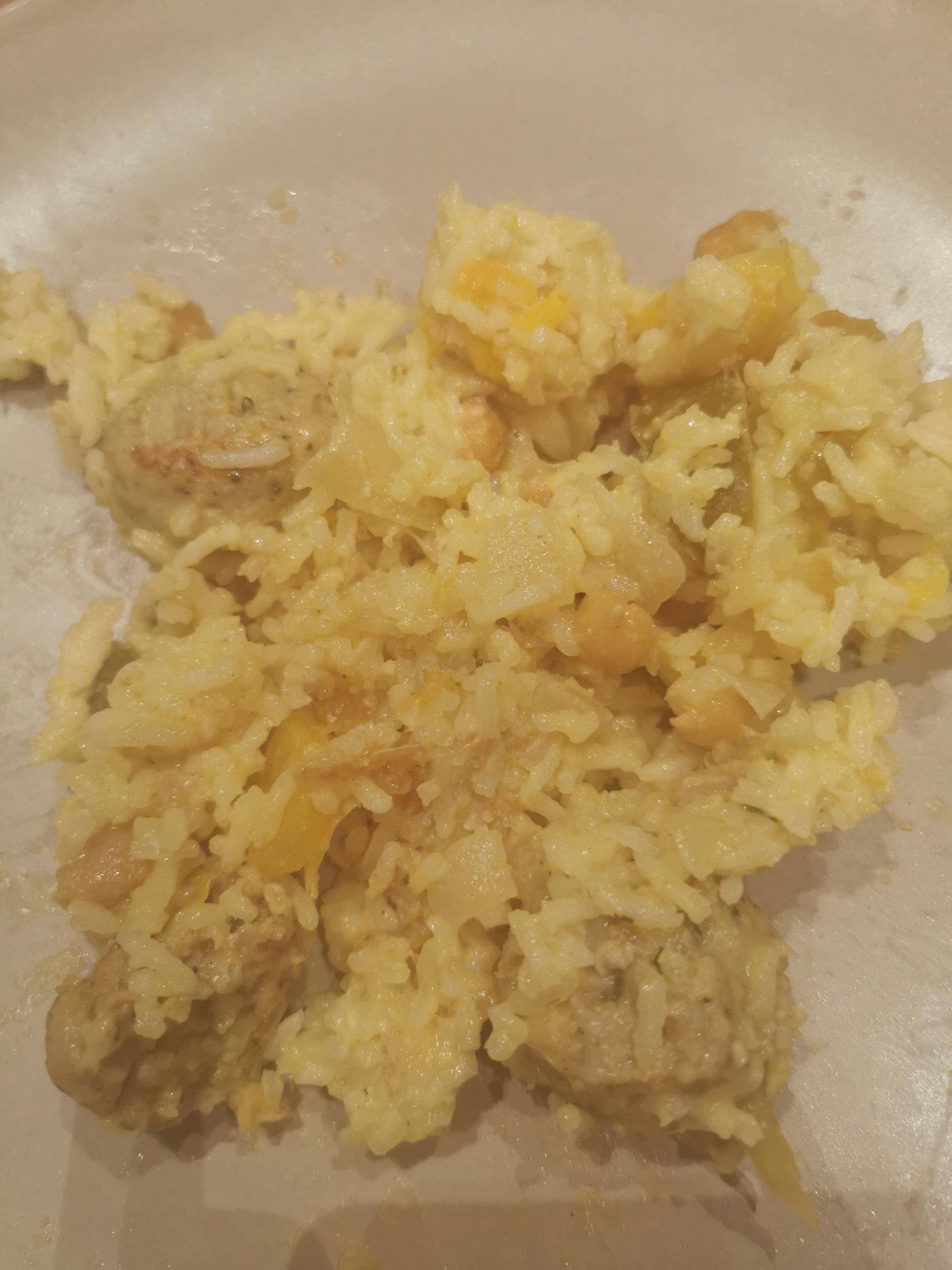 Riz au curry et saucisses - Recette Cookeo | Moulinex