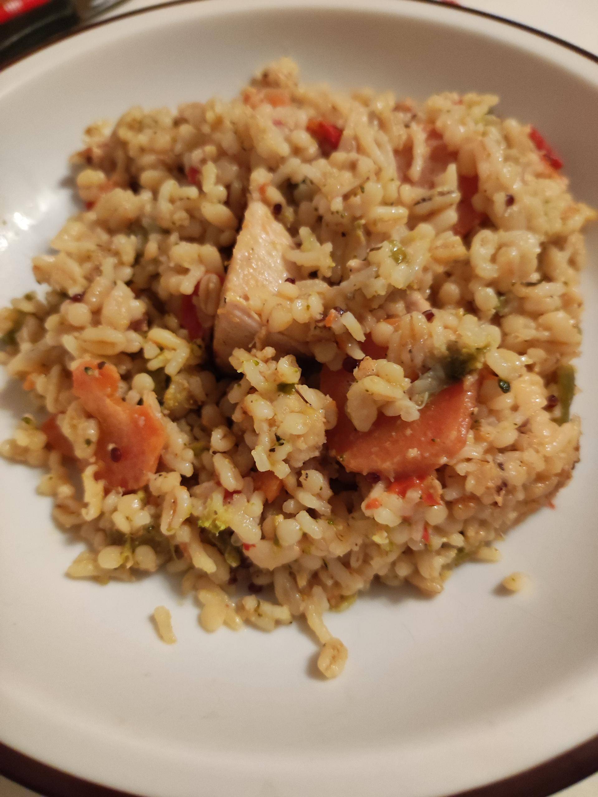 Riz-poulet-légumes - Recette Cookeo | Moulinex