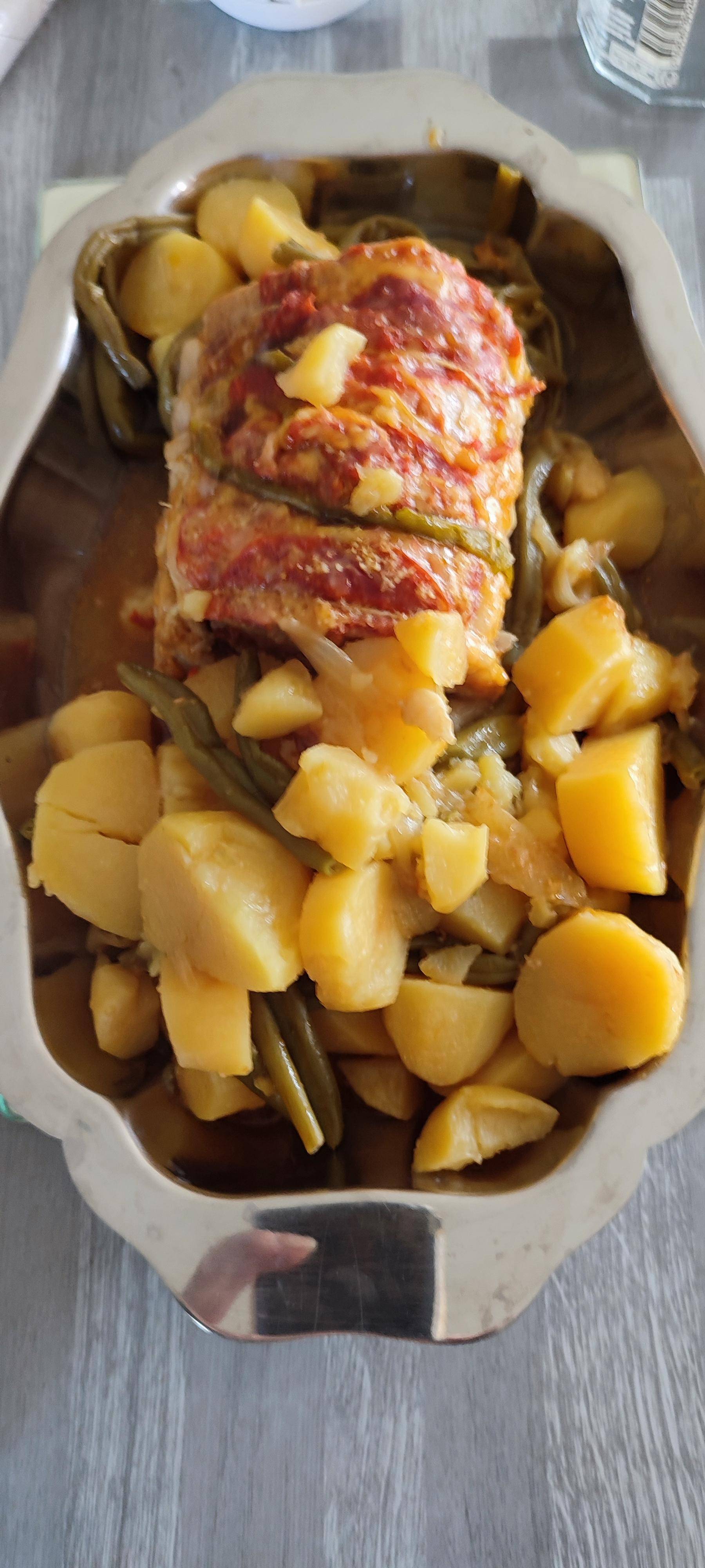 Rôti de porc farci au chorizo emmental - Recette Cookeo V3 | Moulinex