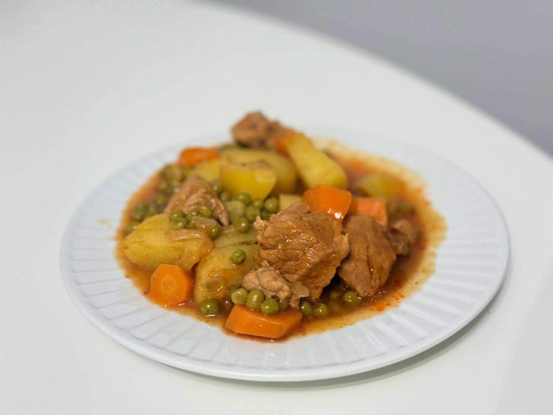 JARDINIÈRE DE LÉGUMES ET SON SAUTÉ DE PORC - Recette Cookeo | Moulinex