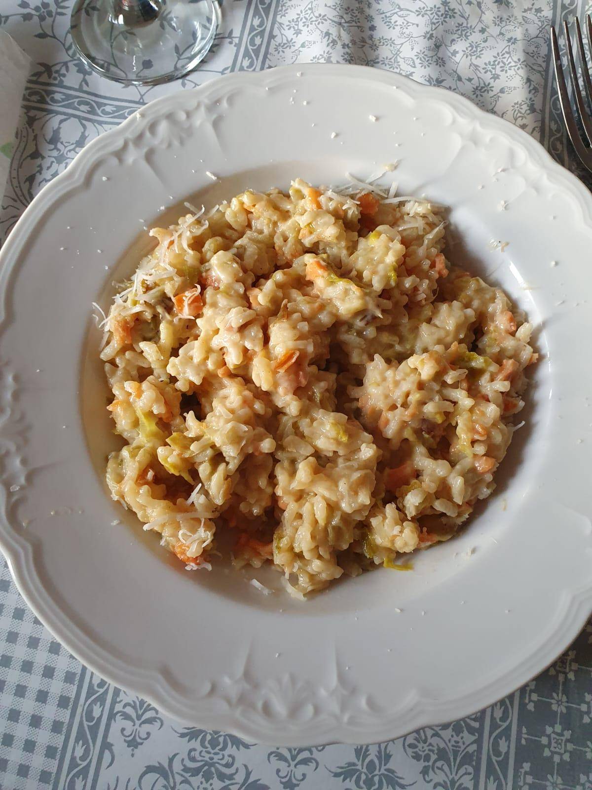 Risotto truite fumée poireaux - Recette Cookeo V3 | Moulinex