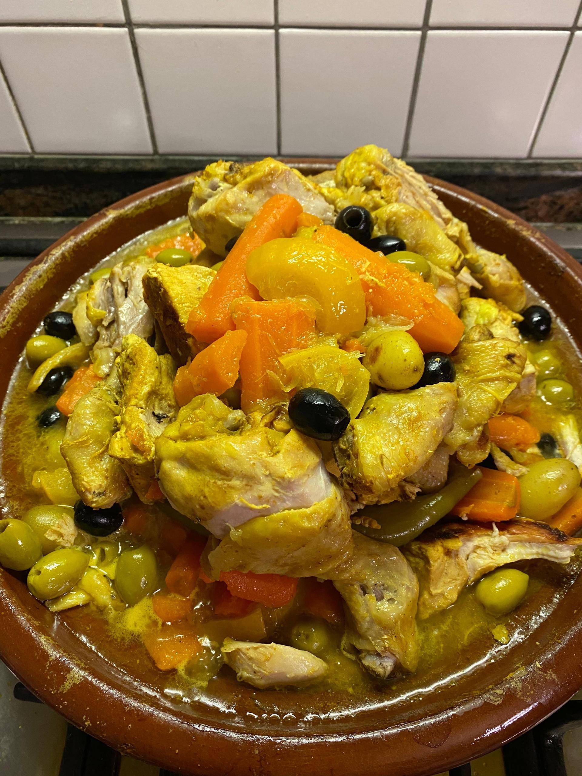 Tajine poulet olives aux citron - Recette Cookeo | Moulinex