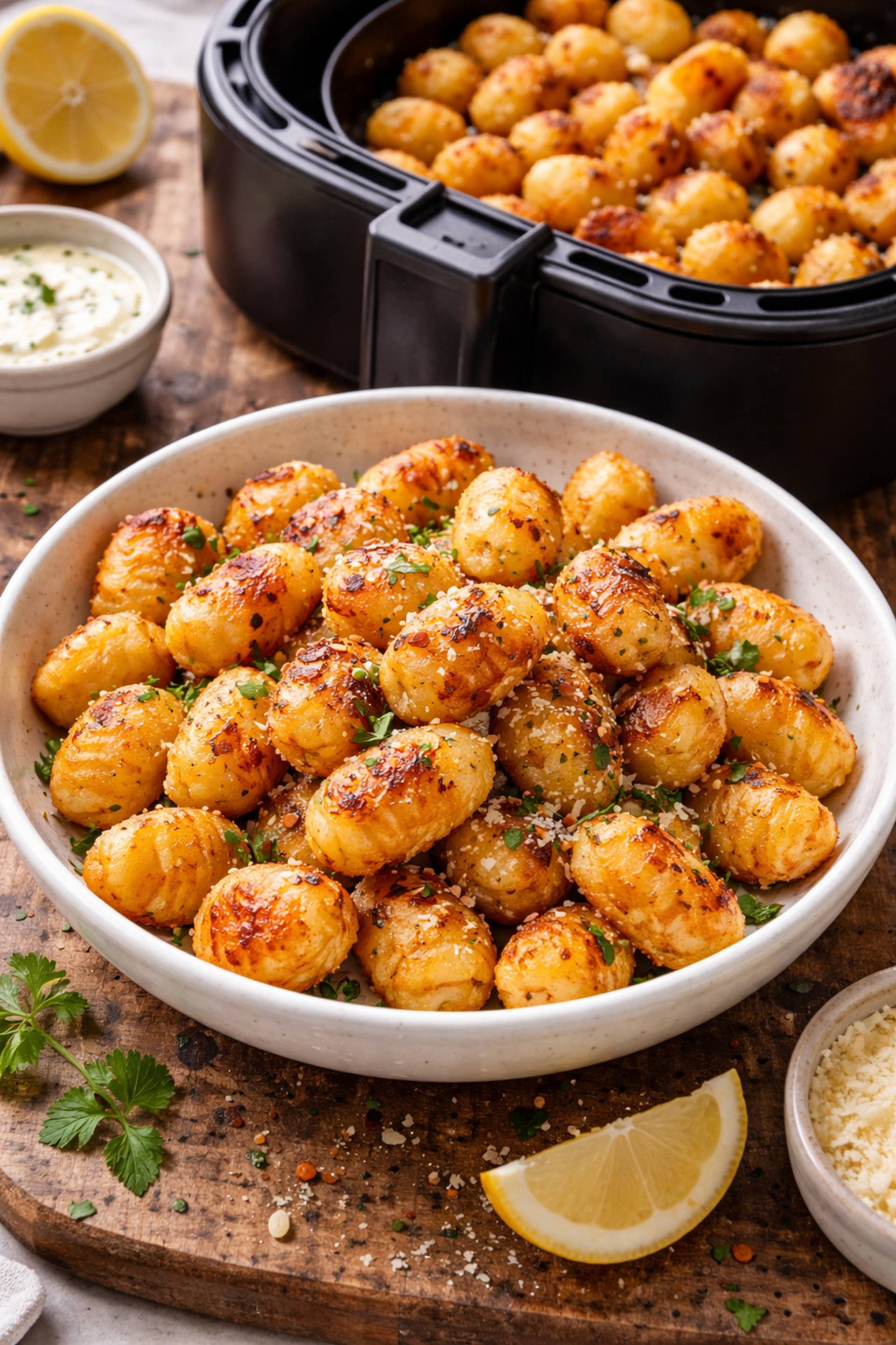 Gnocchis maison - Recette Easy fry Silence XL / Essential XL | Moulinex