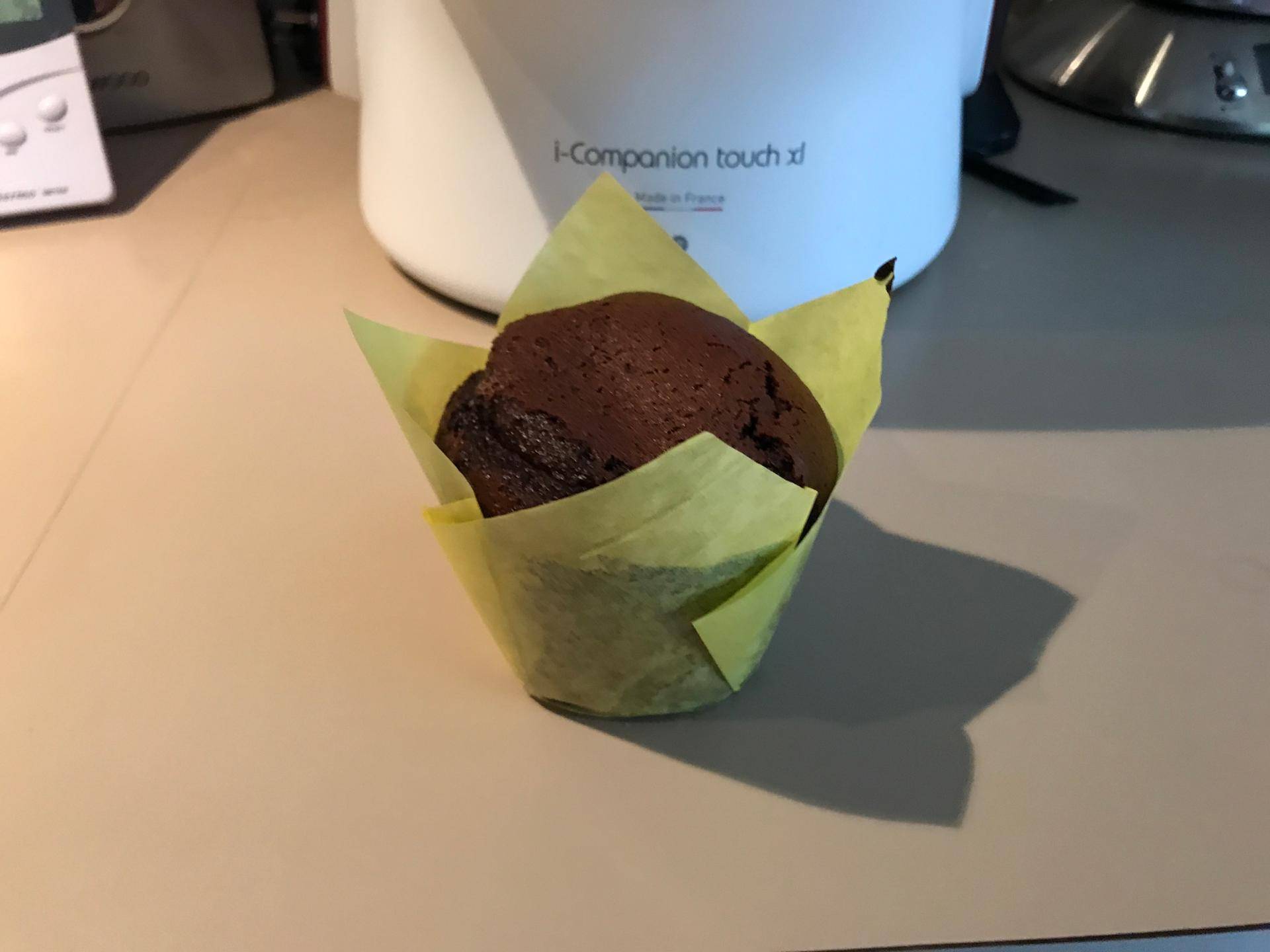 Muffins tout choco IG Bas - Recette Companion Connect XL | Moulinex