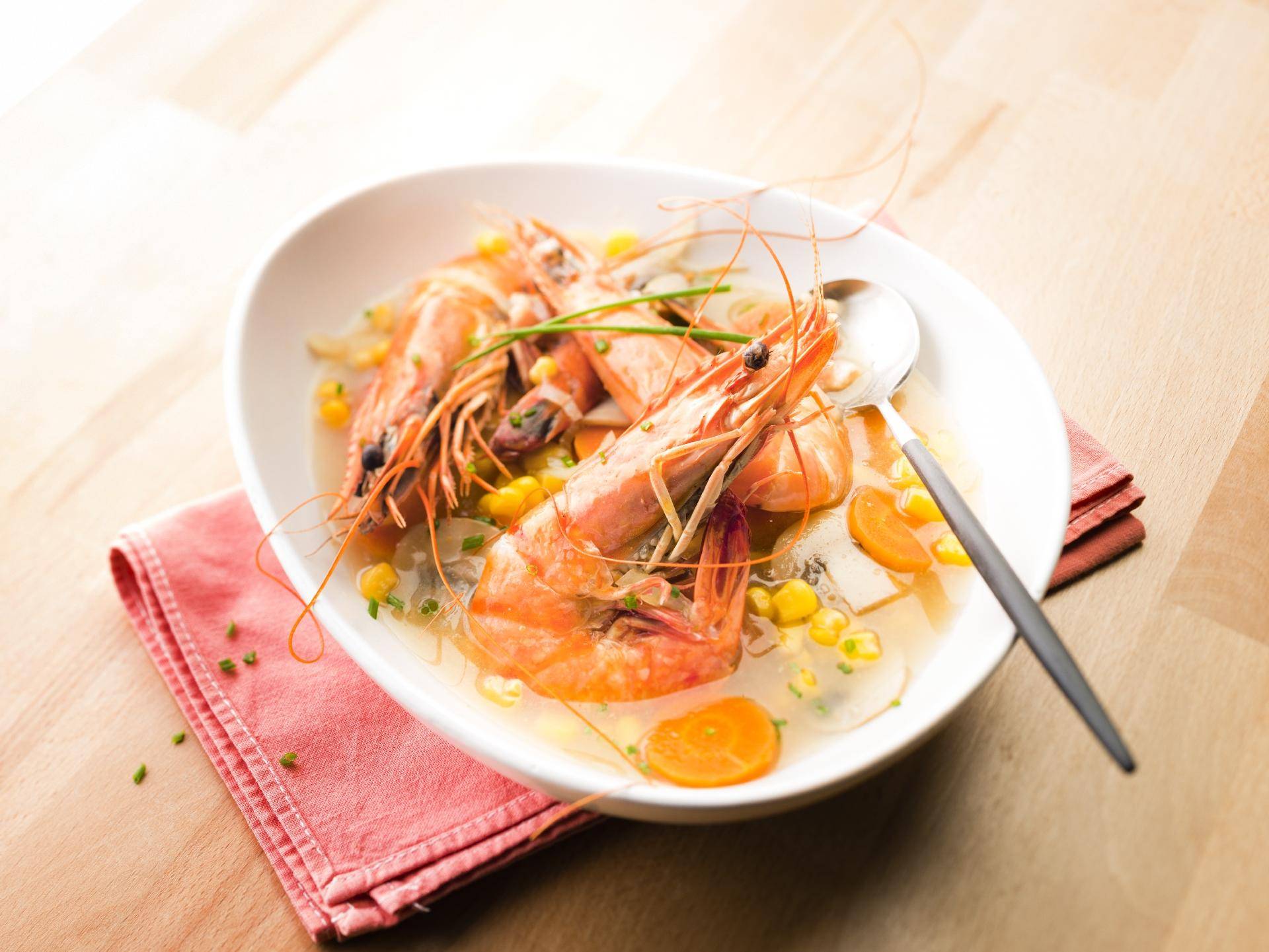 Soupe de gambas - Recette Cookeo | Moulinex