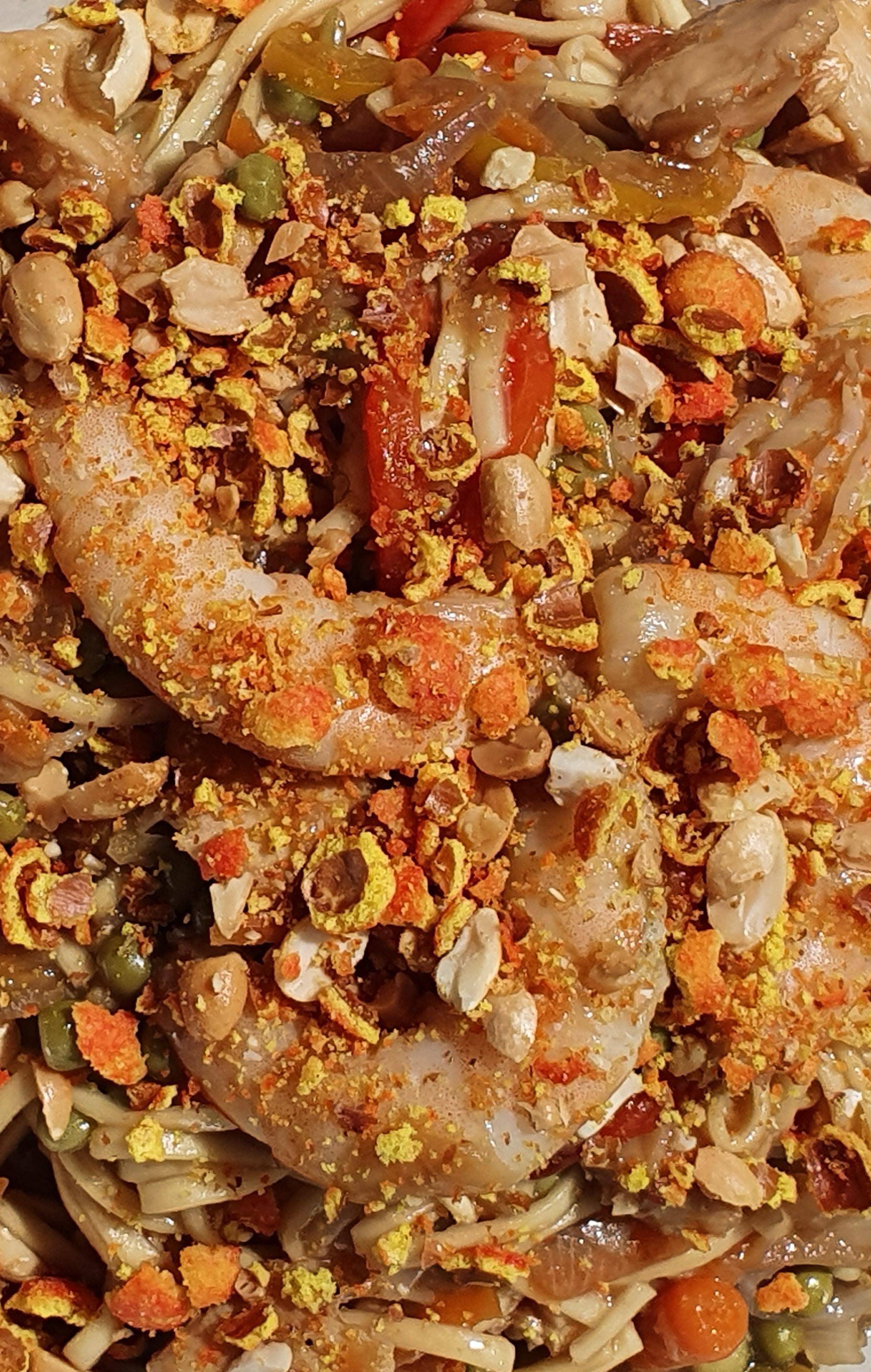 Crevettes et brocolis aux cacahuètes - Recette Cuiseur vapeur | Moulinex